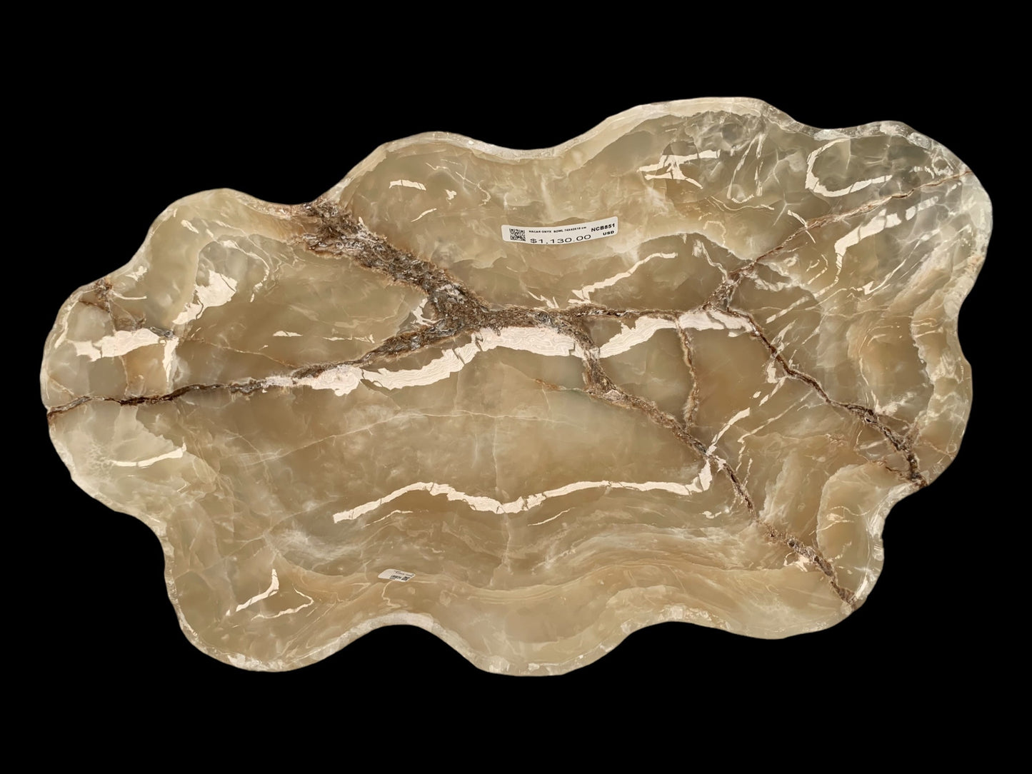 Nacre Onyx Decorative Bowl NCB851