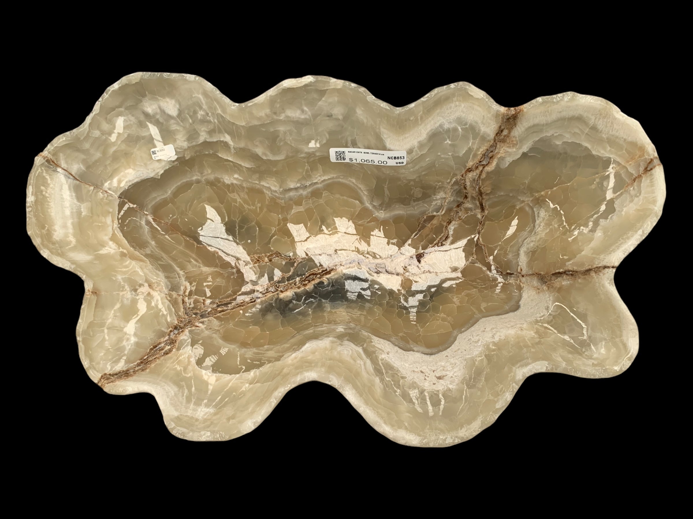 Nacre Onyx Bowl NCB853