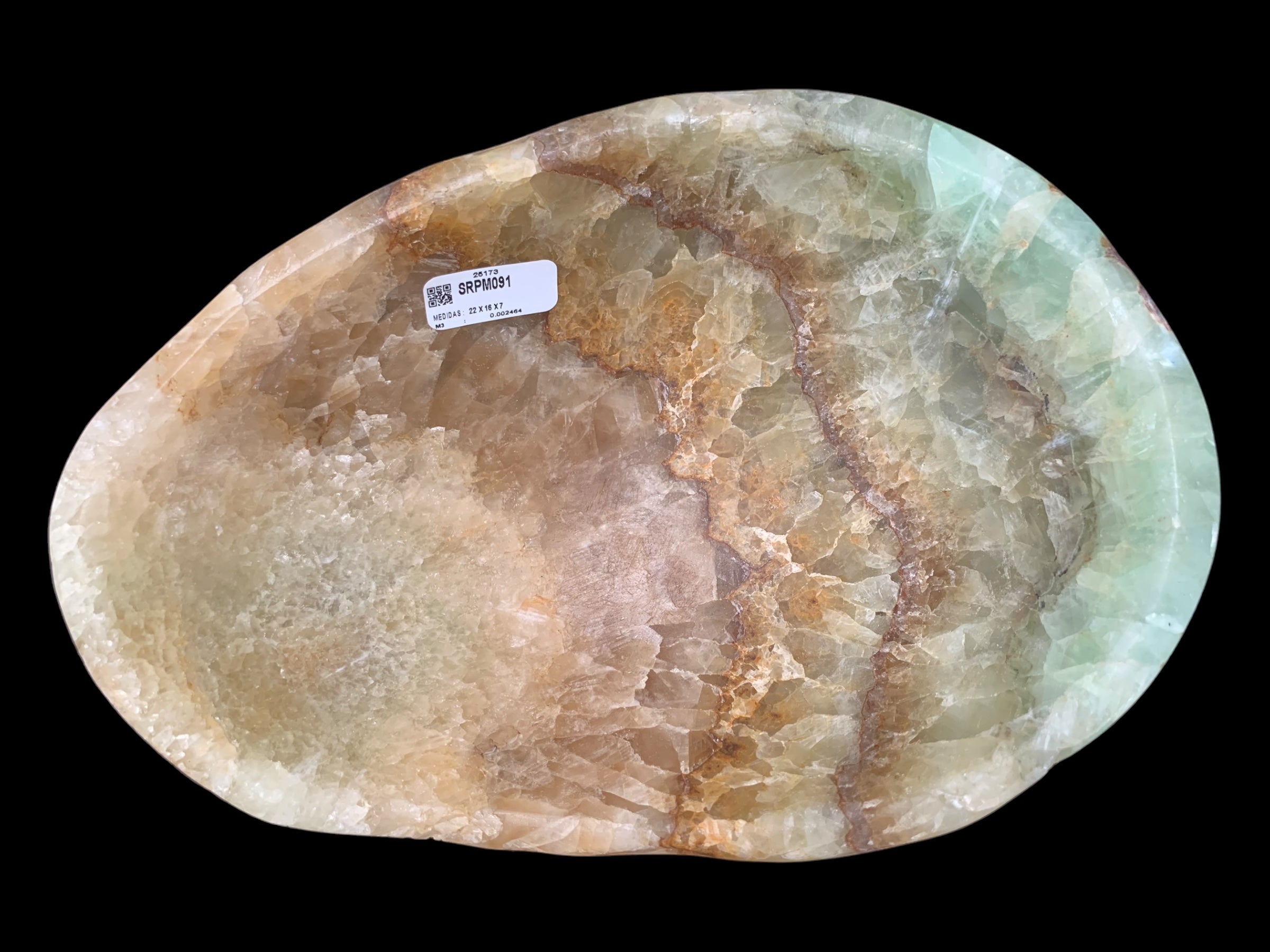 Serpentine Onyx Bowl  SRPM091