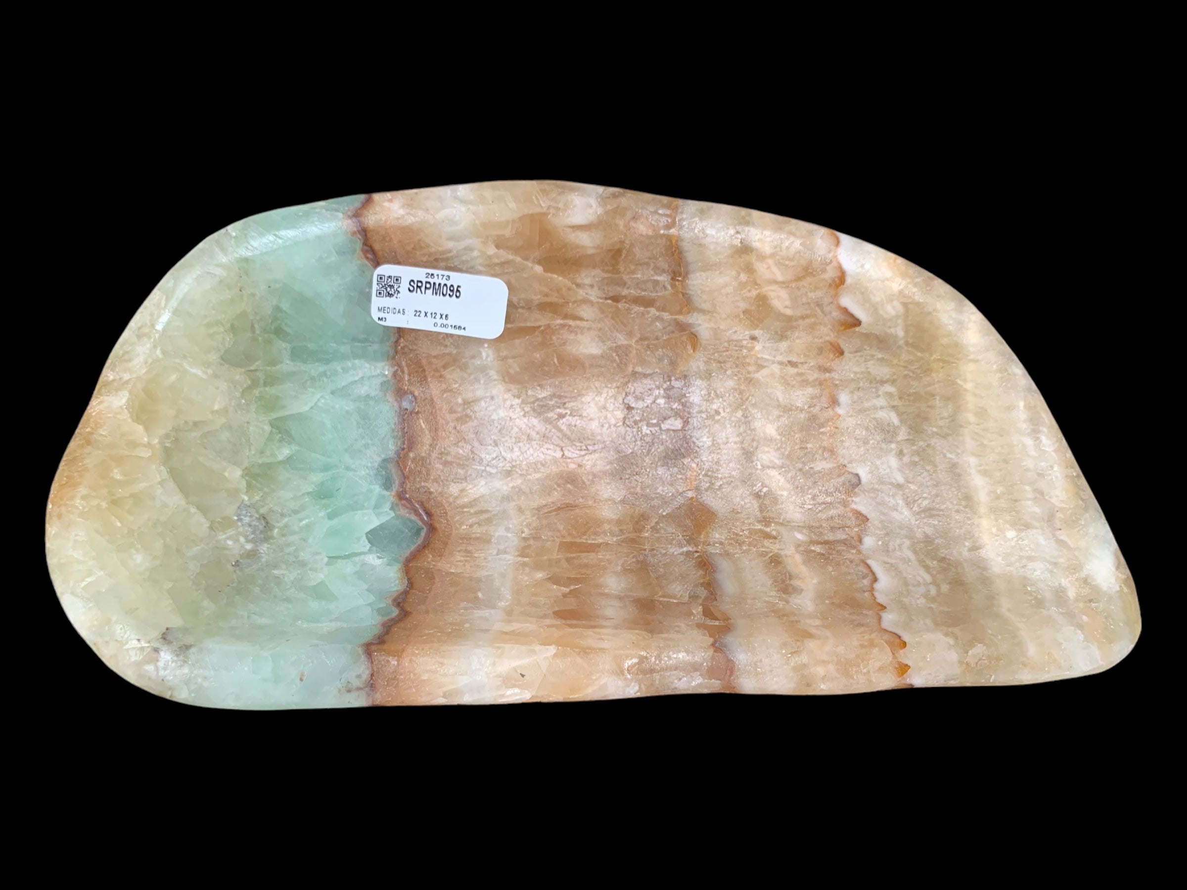 Serpentine Onyx Bowl  SRPM095