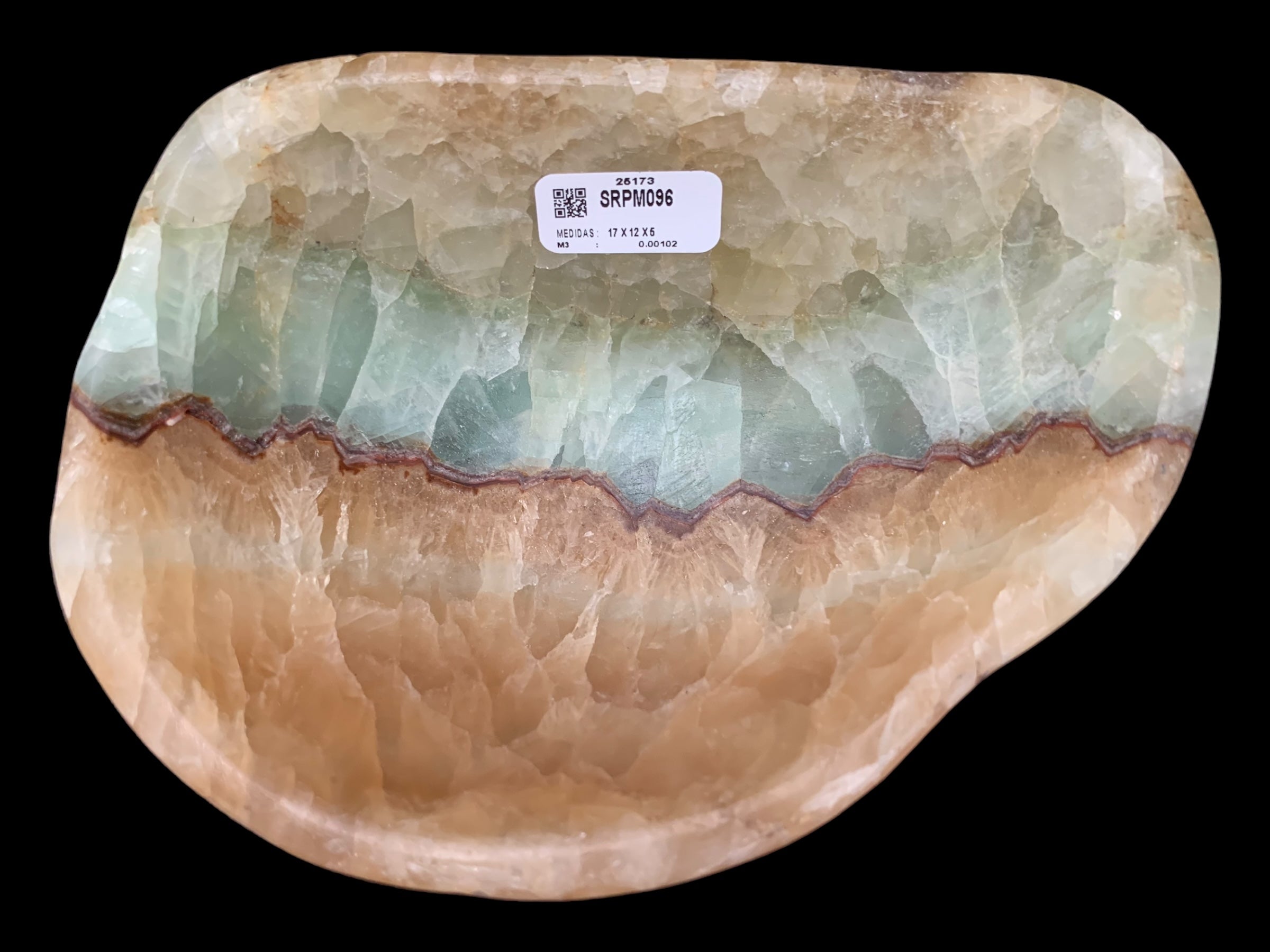 Serpentine Onyx Bowl  SRPM096