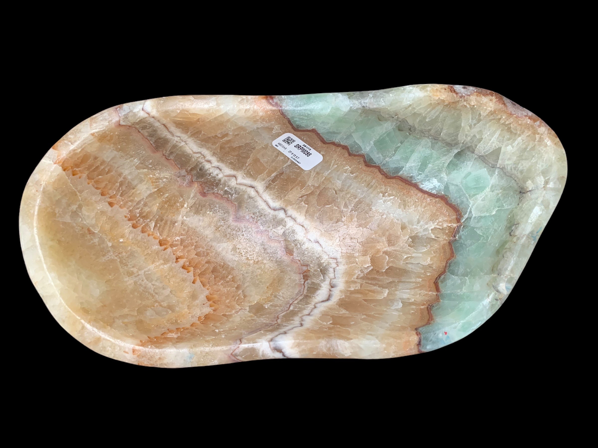 Serpentine Onyx Bowl  SRPM098