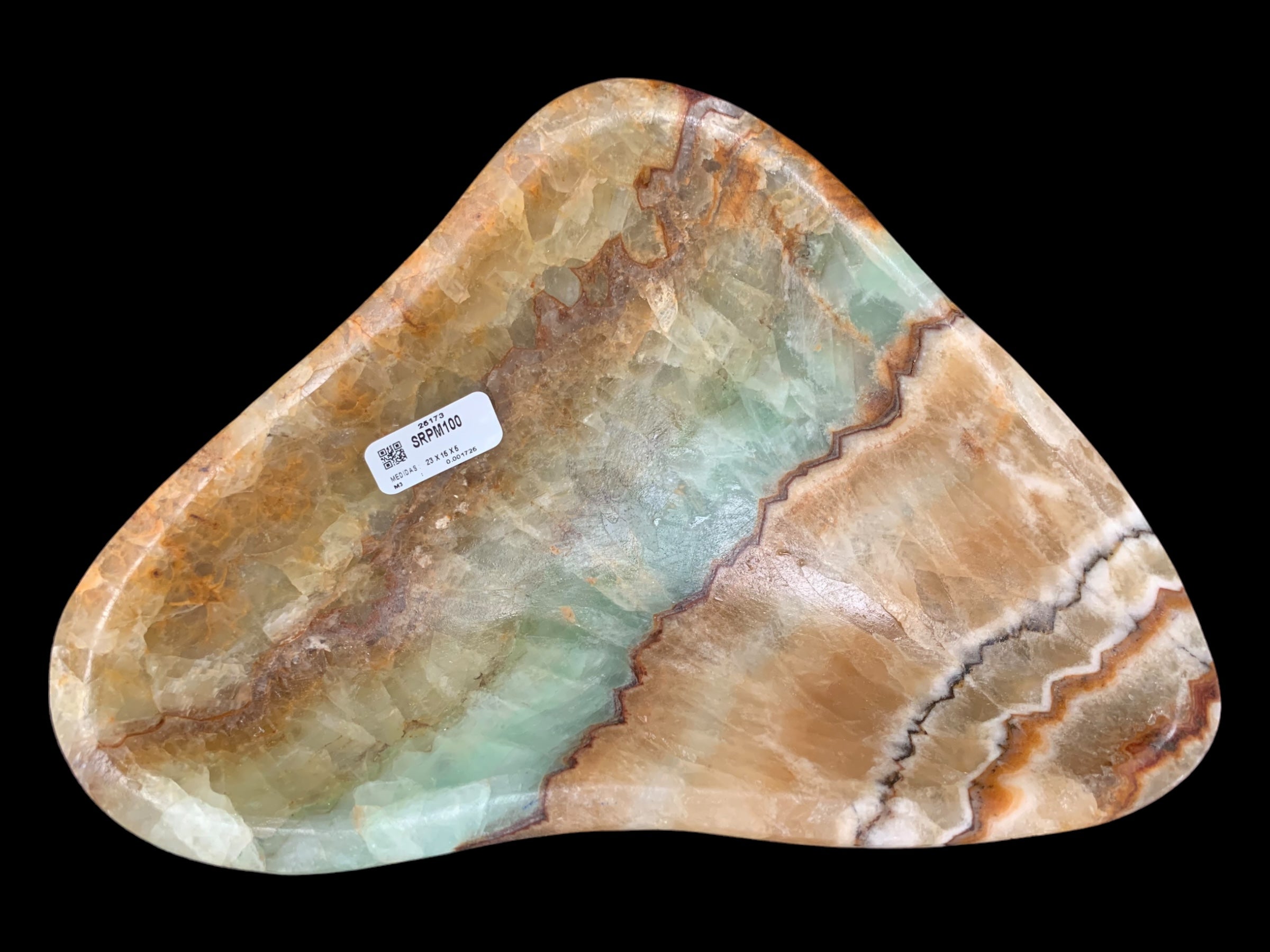Serpentine Onyx Bowl  SRPM100