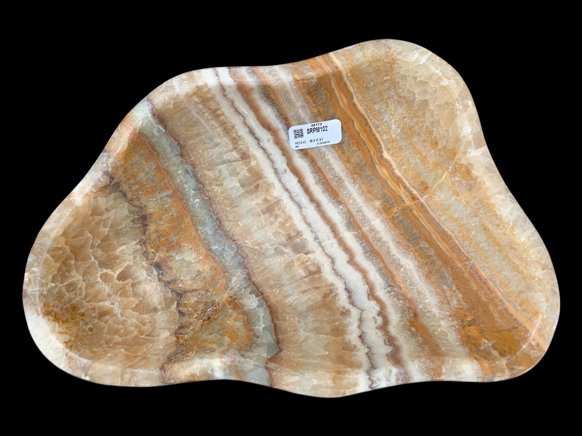 Serpentine Onyx Bowl  SRPM102