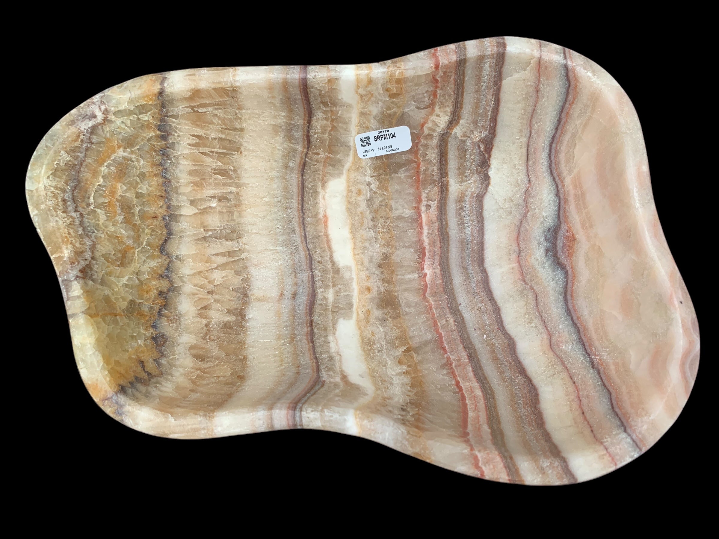 Serpentine Onyx Bowl  SRPM104
