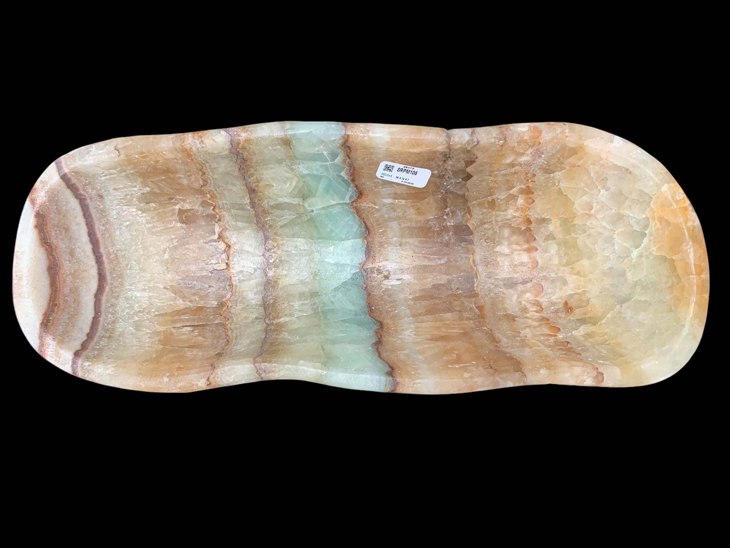 Serpentine Onyx Bowl  SRPM105