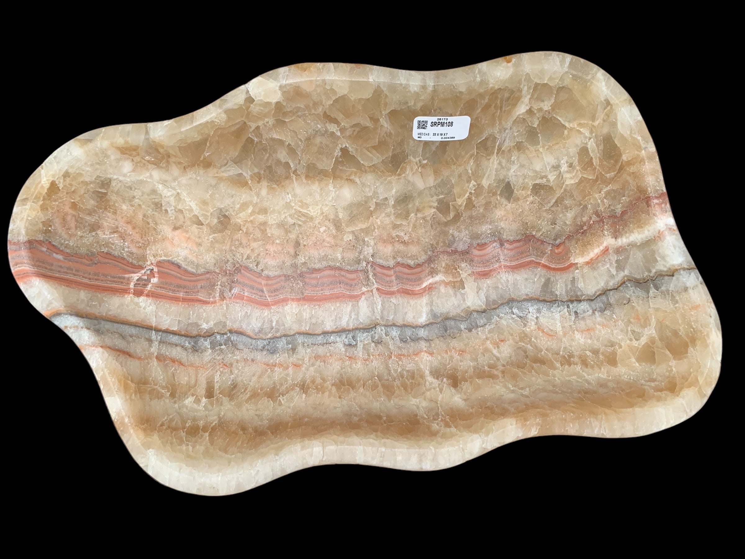 Serpentine Onyx Bowl  SRPM108