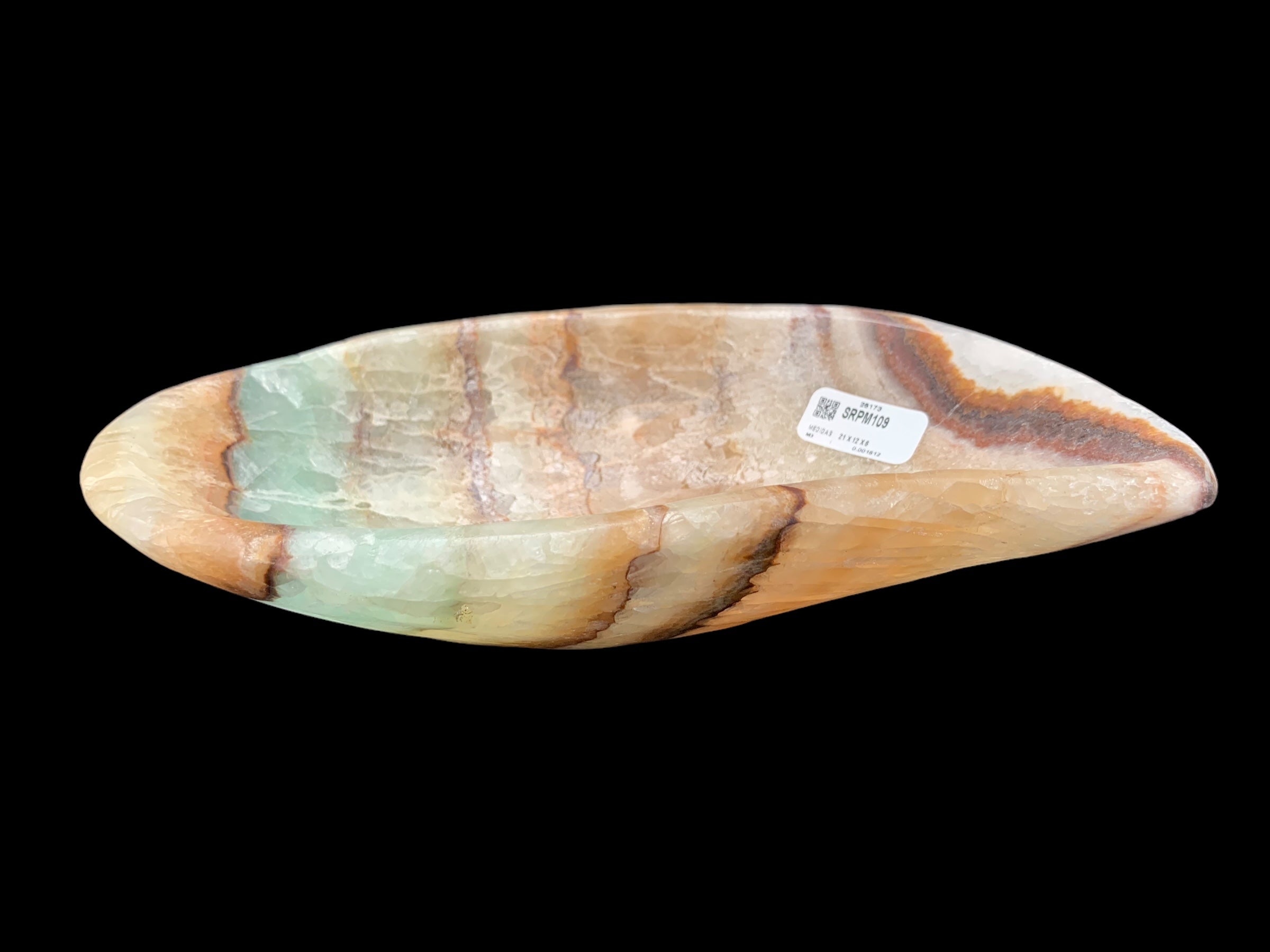Serpentine Onyx Bowl  SRPM109
