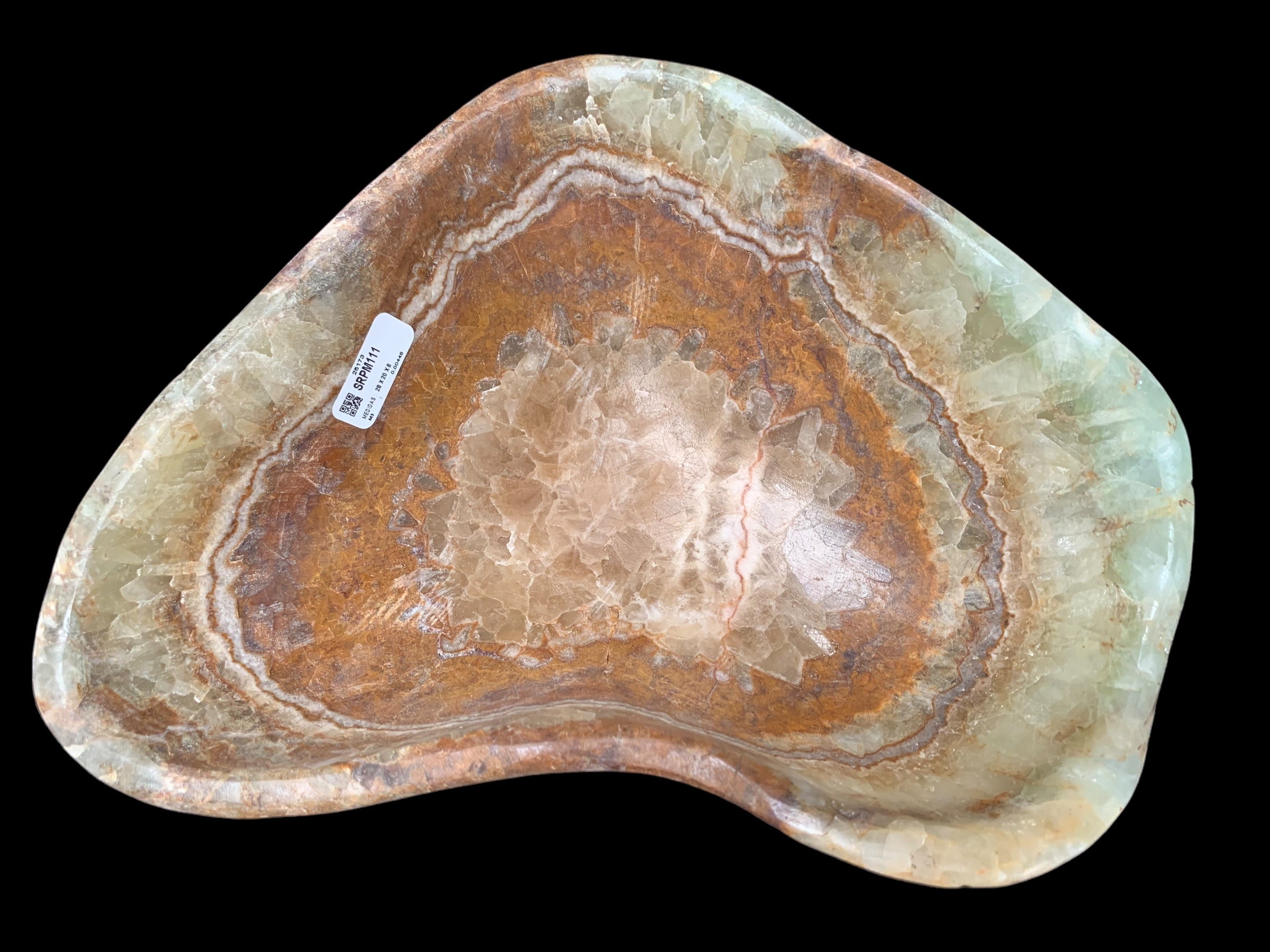 Serpentine Onyx Bowl  SRPM111