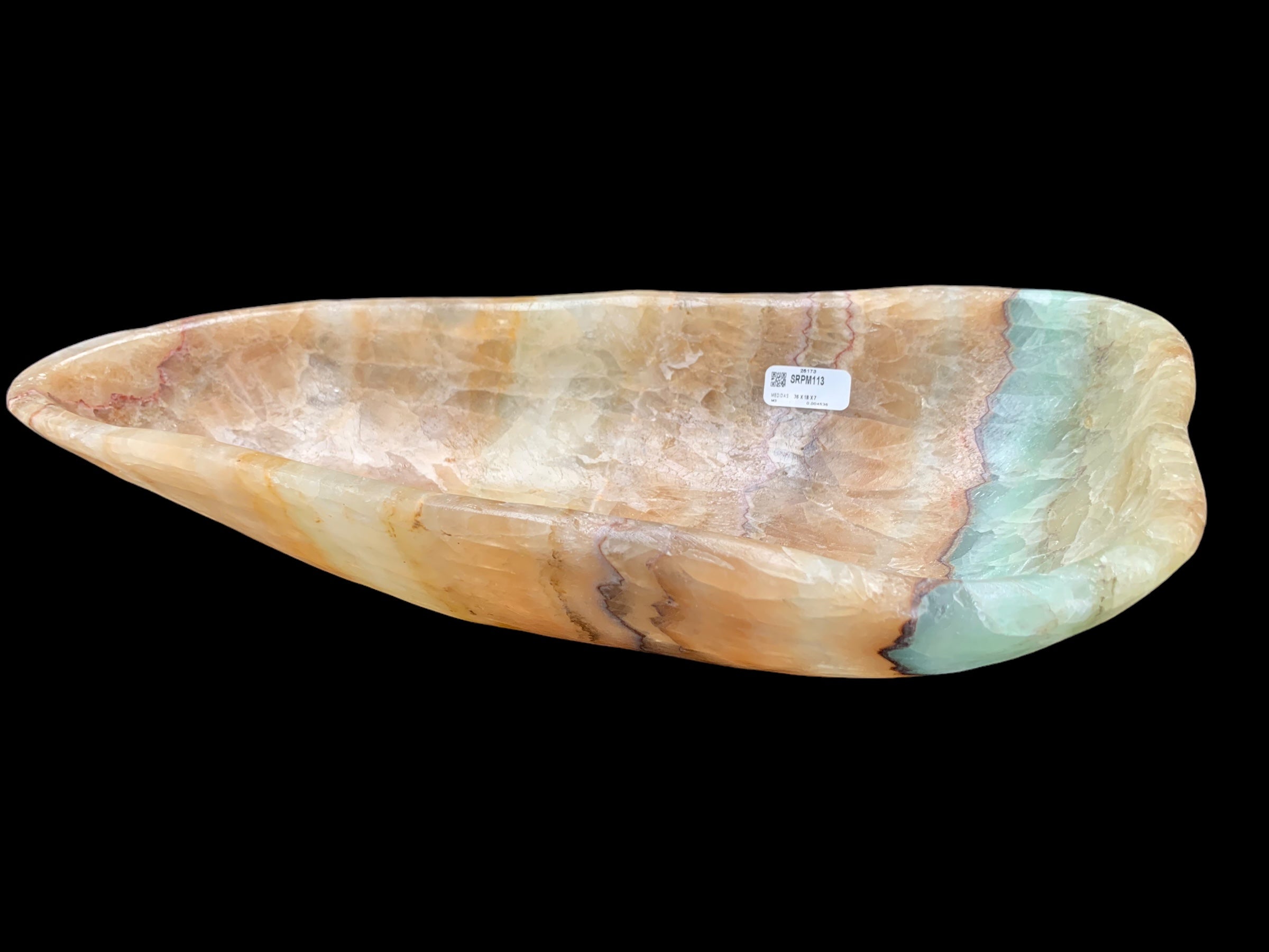 Serpentine Onyx Bowl  SRPM113