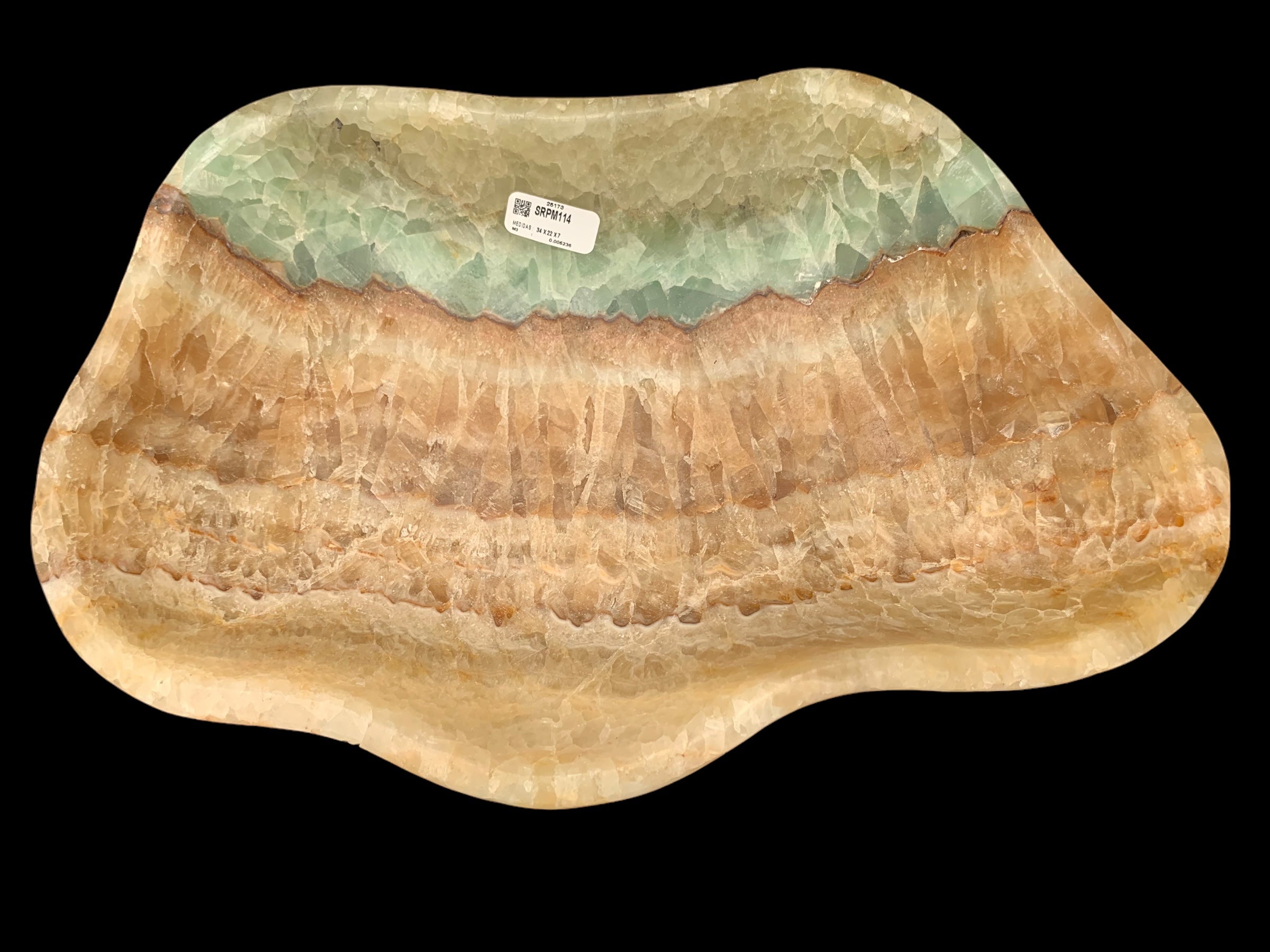 Serpentine Onyx Bowl  SRPM114