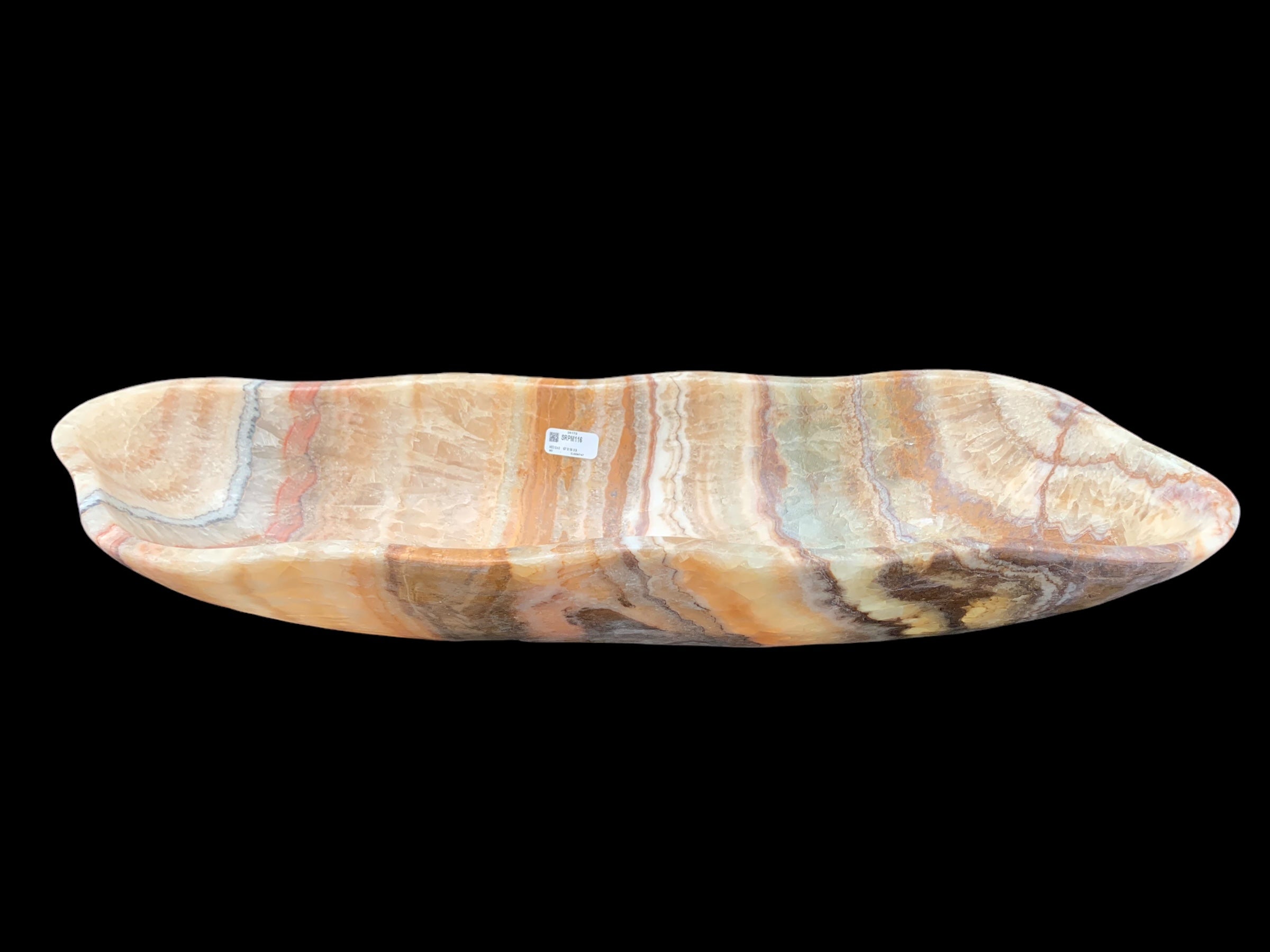 Serpentine Onyx Bowl  SRPM116