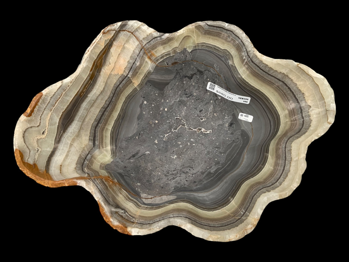 Green Onyx Free Style Bowl VEB350