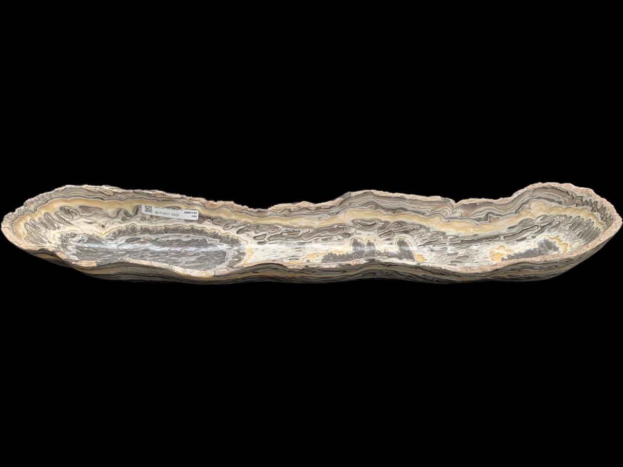 Zebra Onyx Bowl Extra Quality ZBRI142