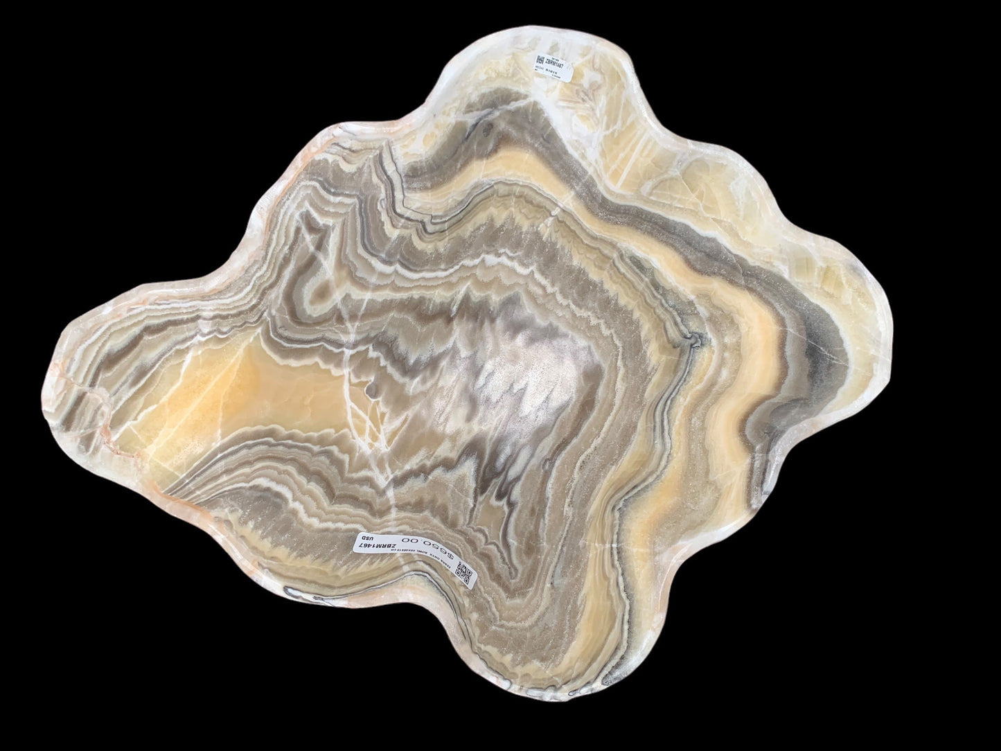 Zebra Onyx DecorativeBowl ZBRM1467