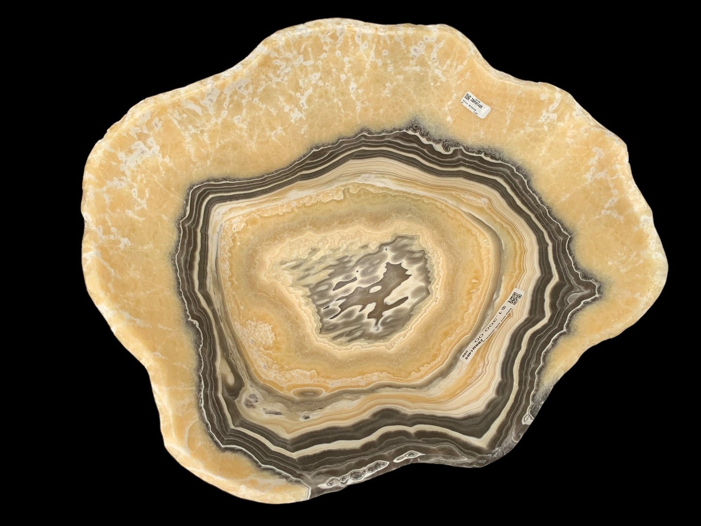 Extra Zebra Onyx Decorative Bowl ZBRM1469