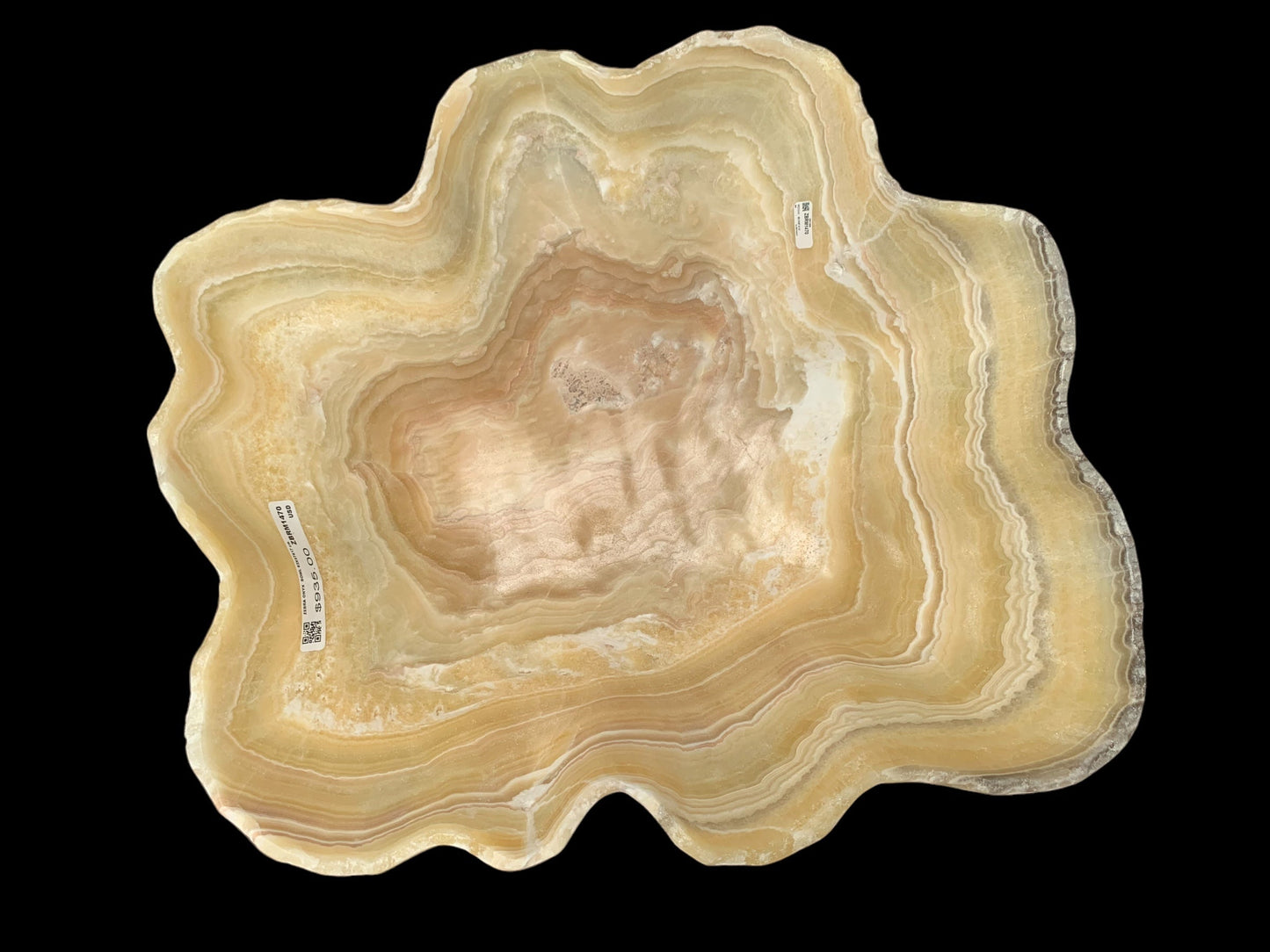 Extra Zebra Onyx Decorative Bowl ZBRM1470