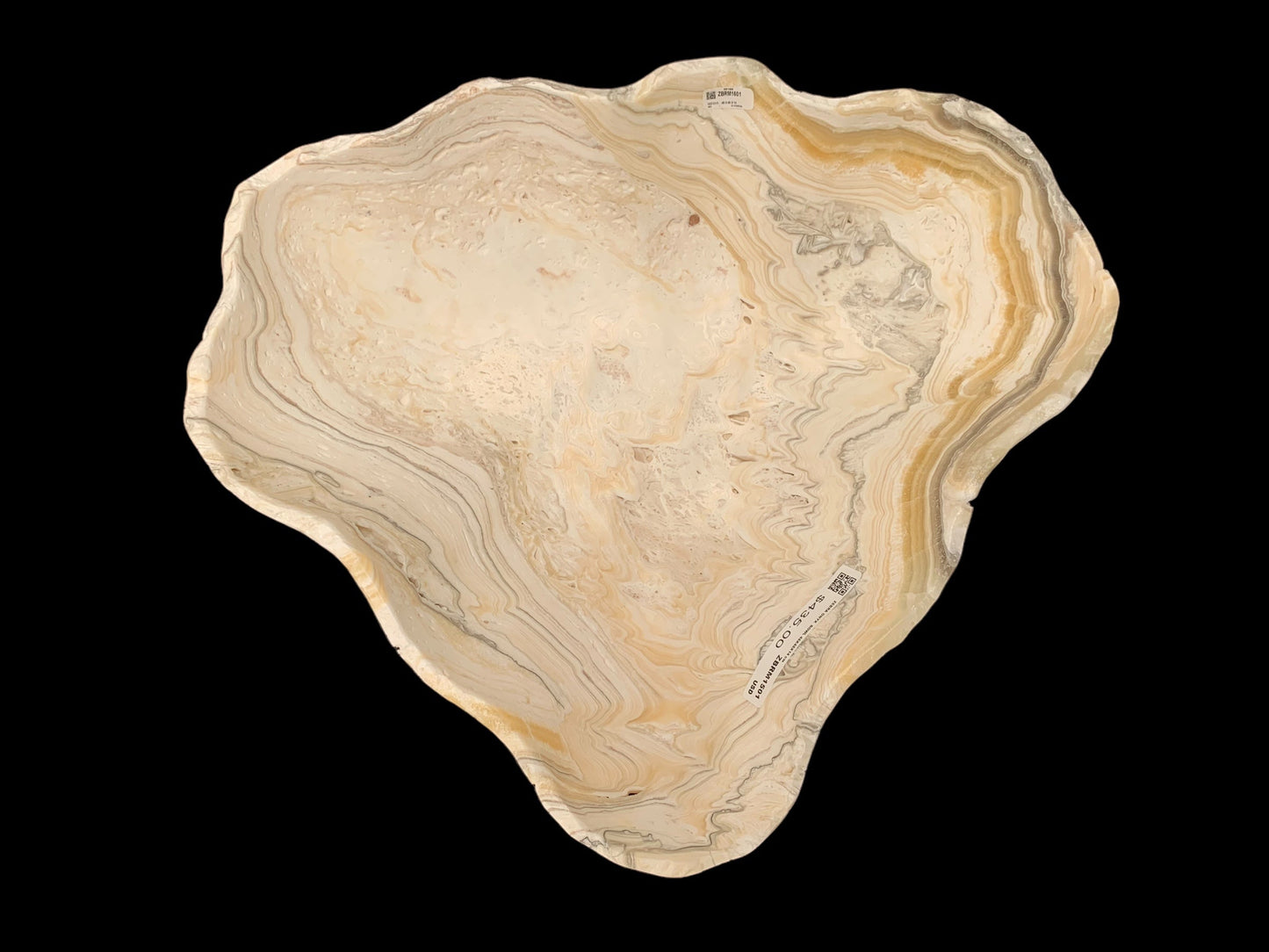 Zebra Onyx Decorative Bowl ZBRM1501