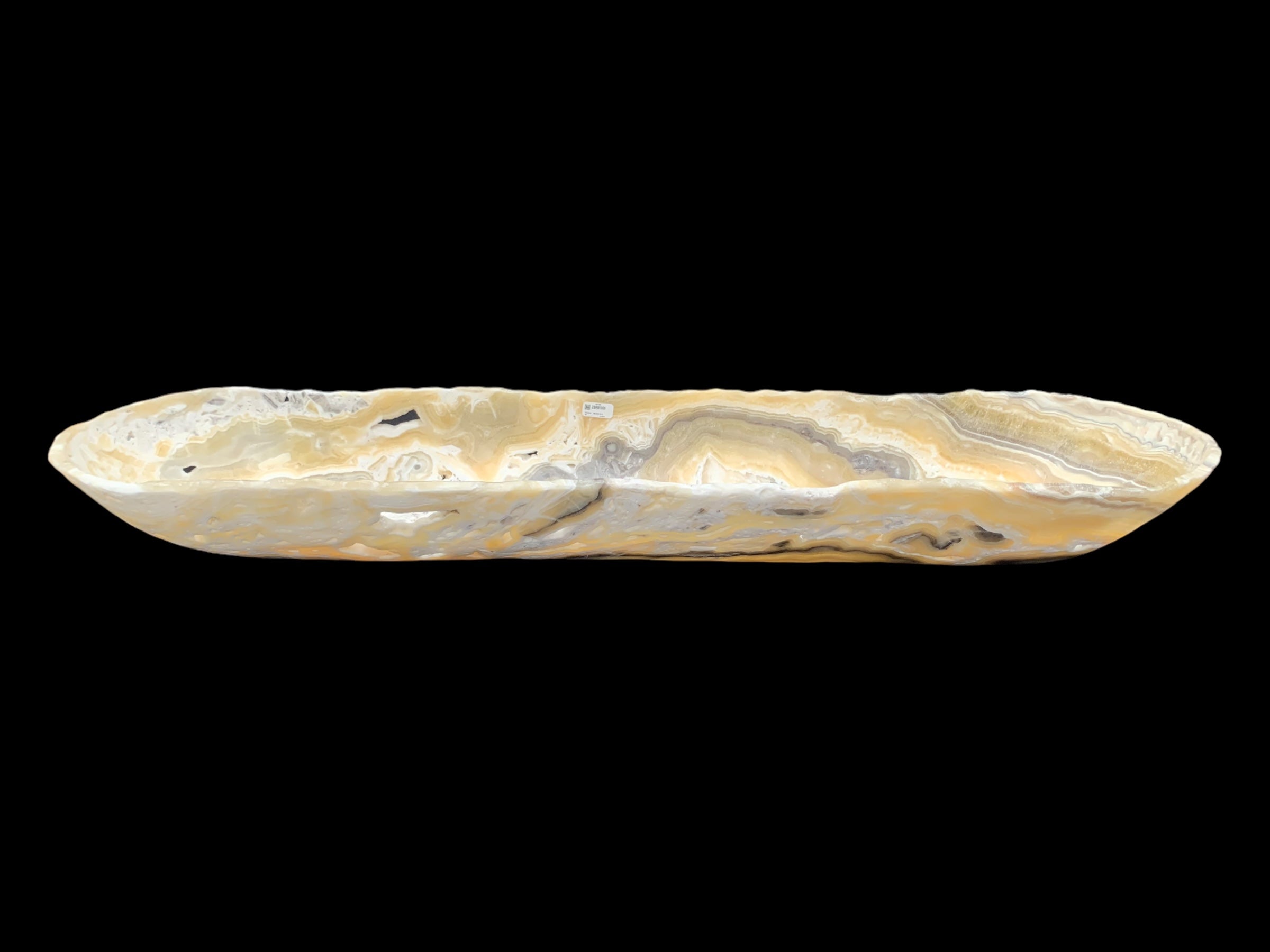 Zebra Onyx Decorative Bowl Extra Quality ZBRM1509
