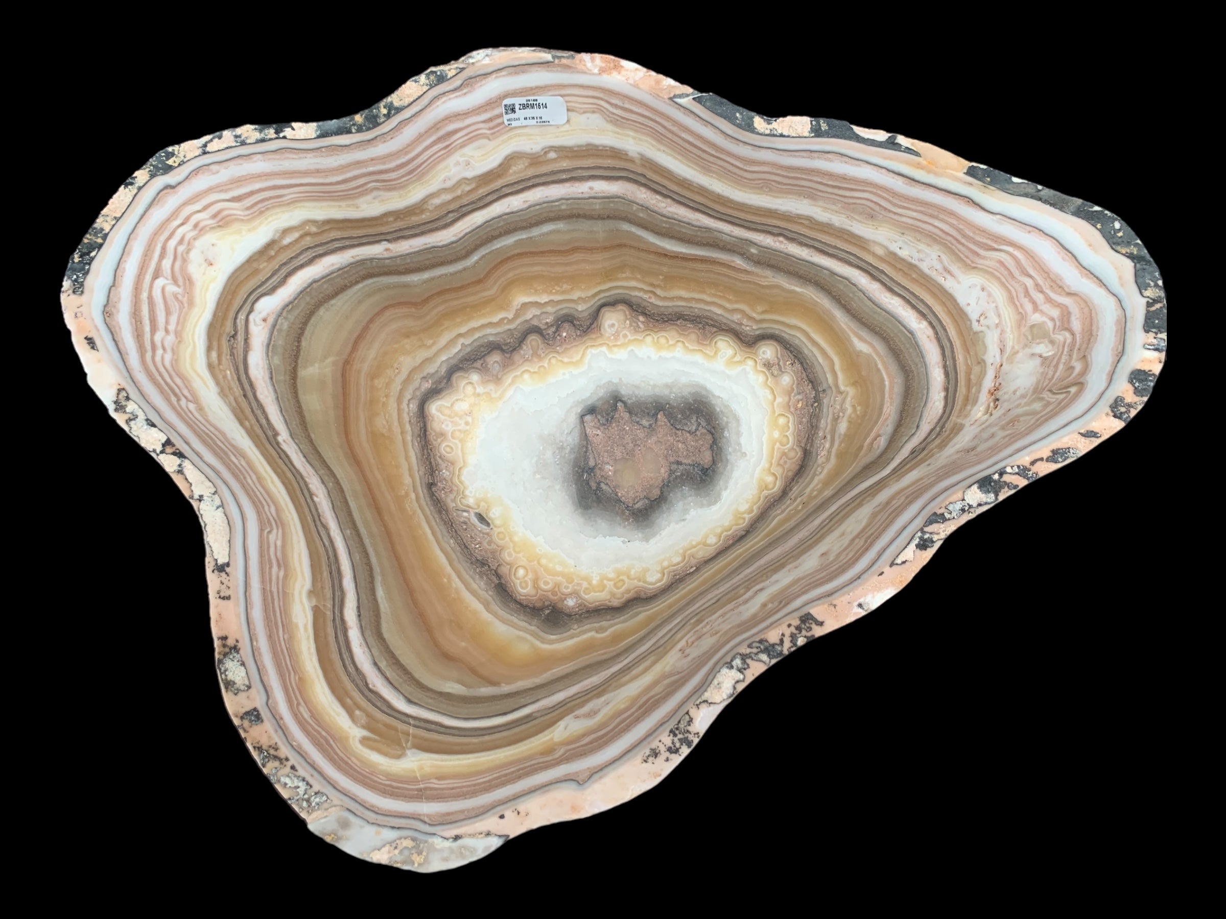 Zebra Onyx Bowl  ZBRM1514