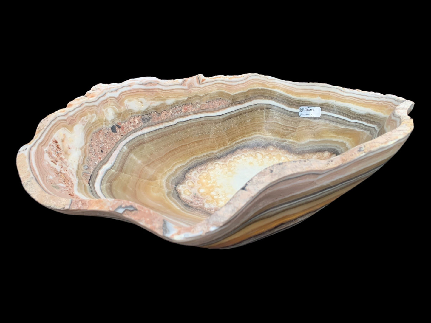 Zebra Onyx Bowl ZBRM1515