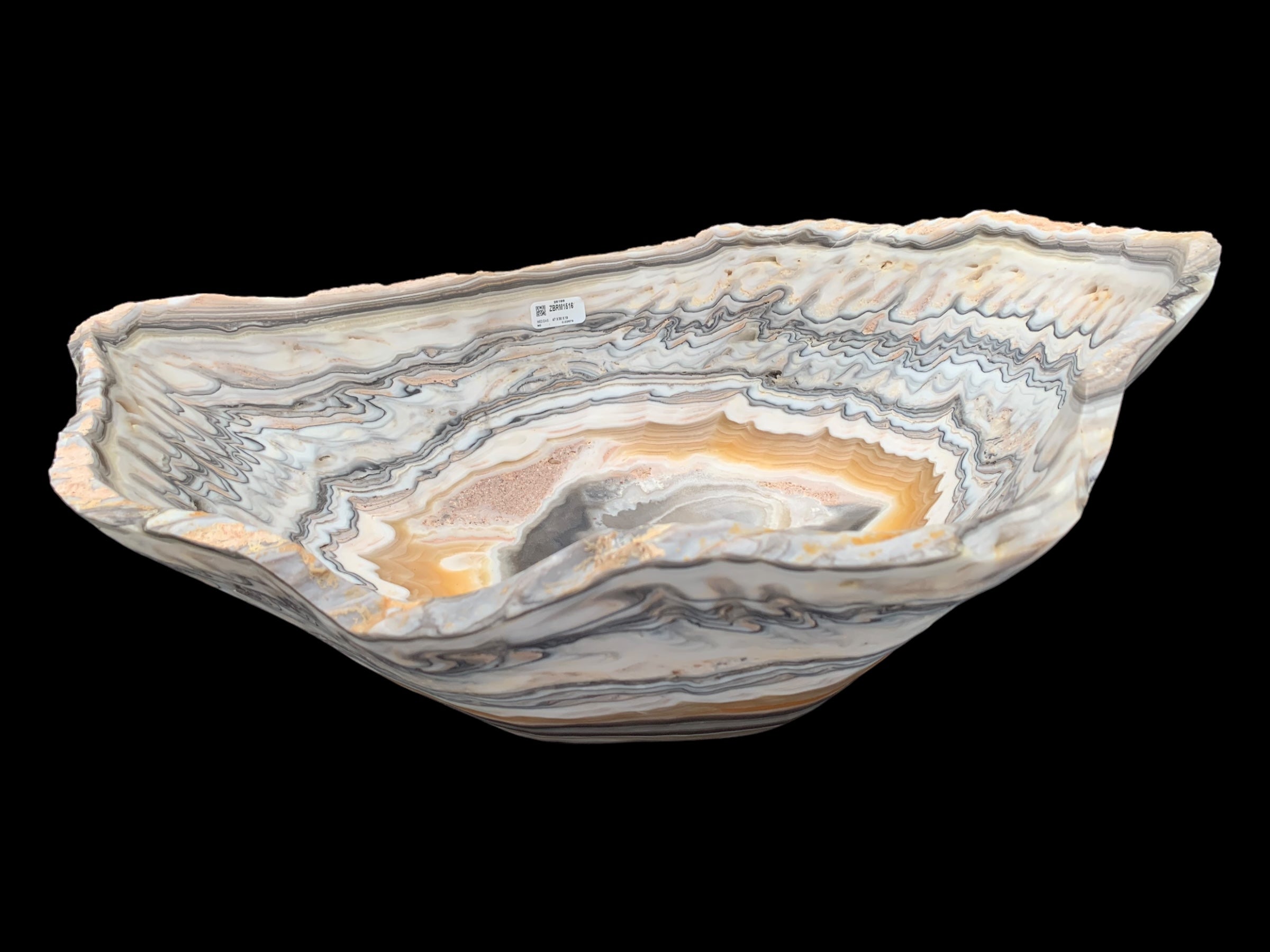 Zebra Onyx Bowl  ZBRM1516