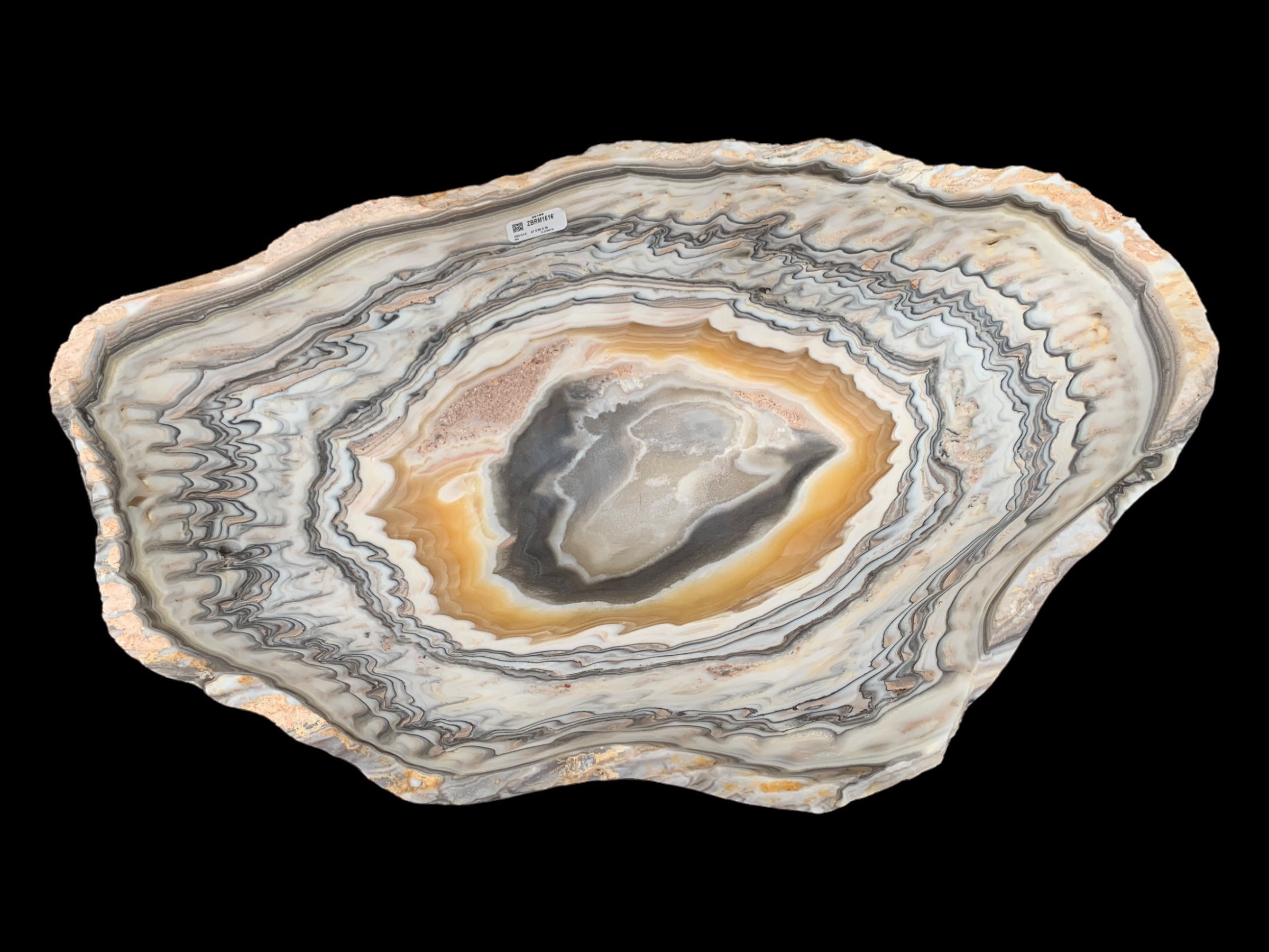 Zebra Onyx Bowl  ZBRM1516