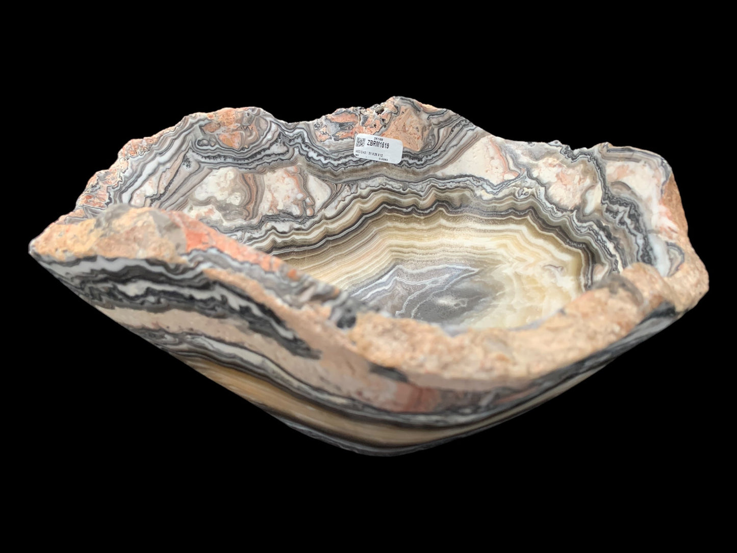 Zebra Onyx Bowl ZBRM1519