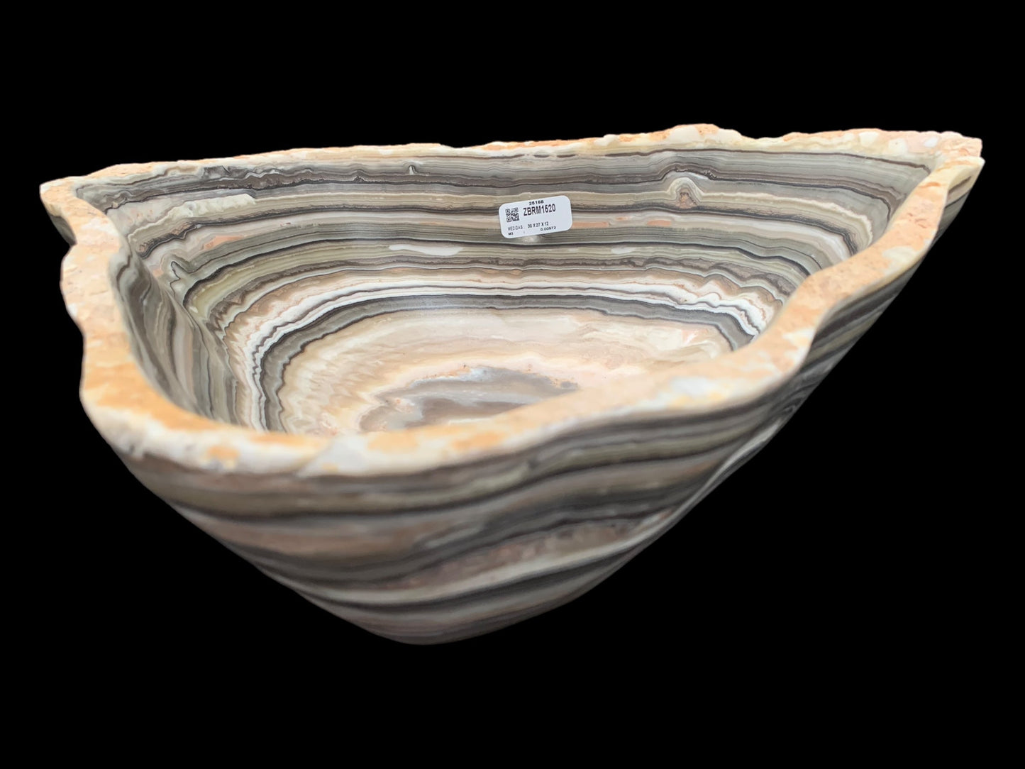Zebra Onyx Bowl ZBRM1520