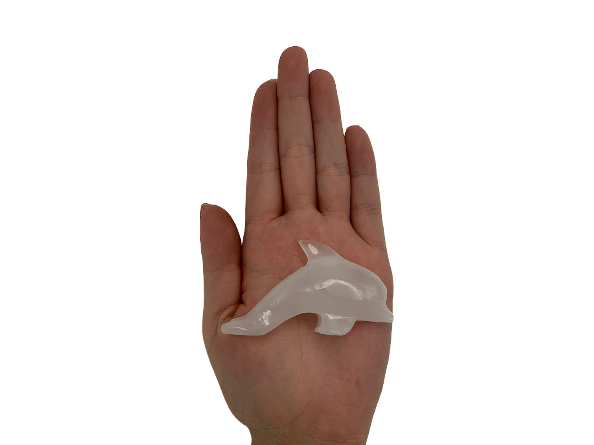 White Onyx Dolphin