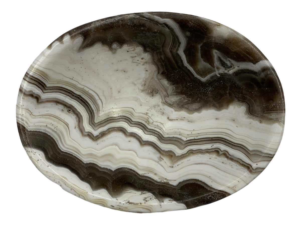 Zebra Onyx Soap Dish