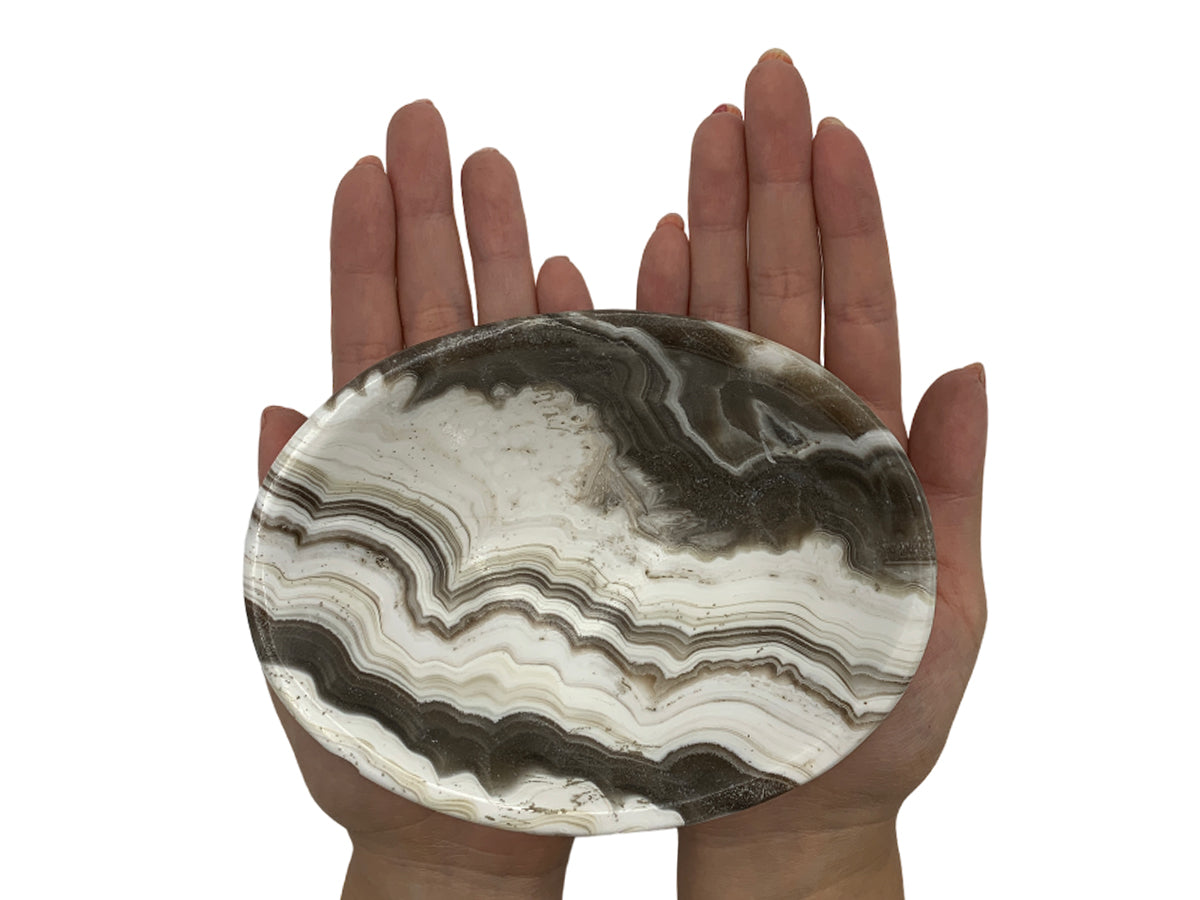 Zebra Onyx Soap Dish