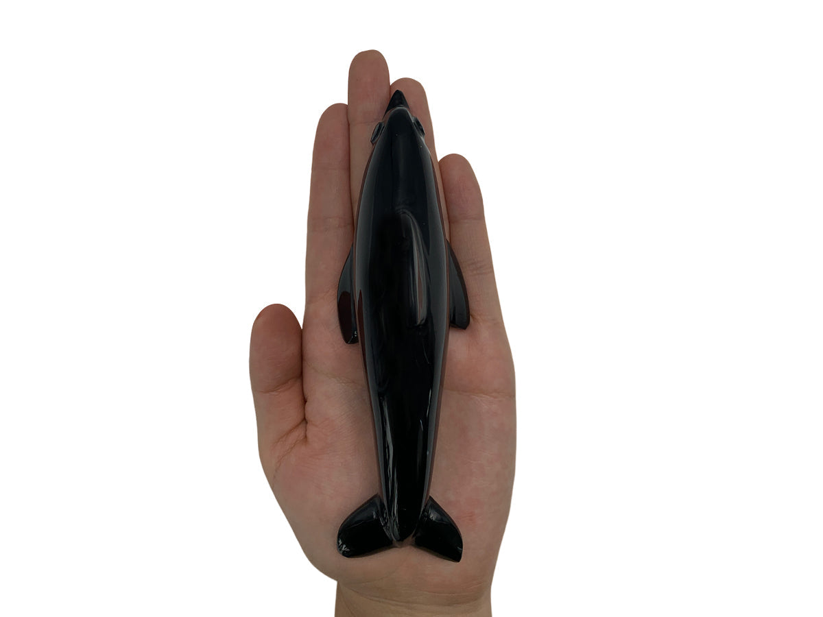 Black Obsidian Dolphin