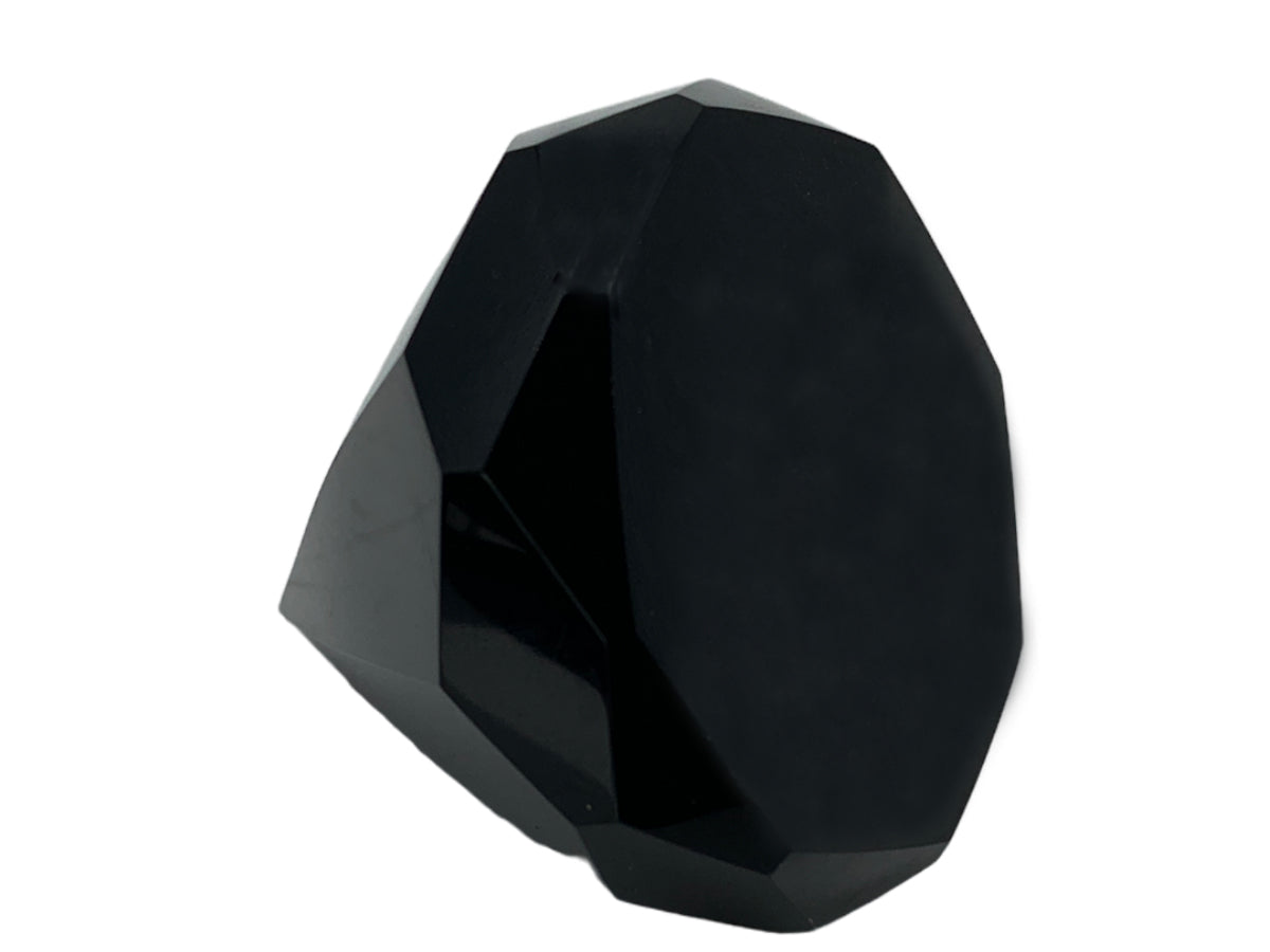 Black Obsidian Diamont Eight Faces Polished 5X5 Cm