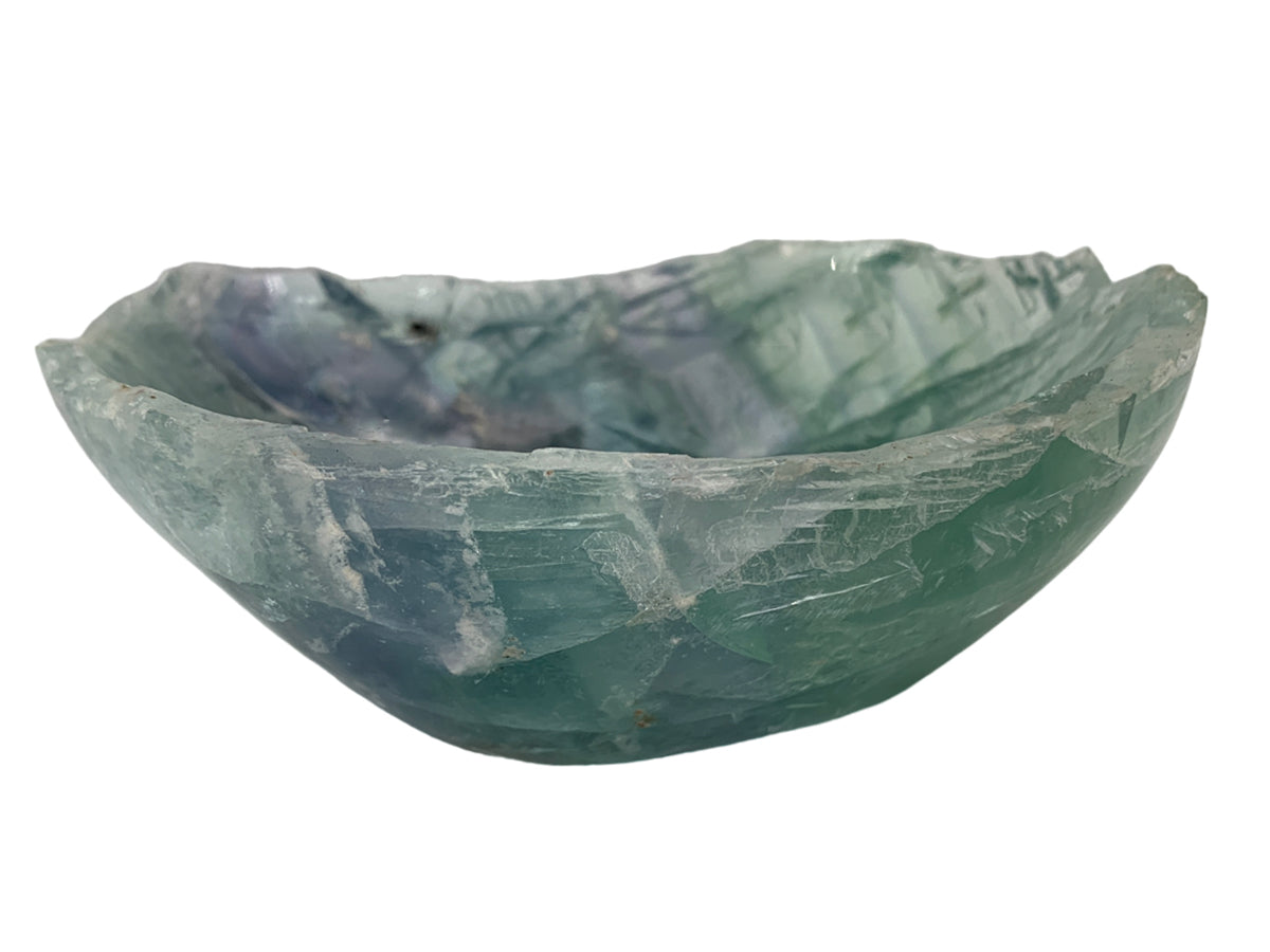 Fluorite Irregular Snack Bowl Polished 11-13 ~ 3-6 Cm