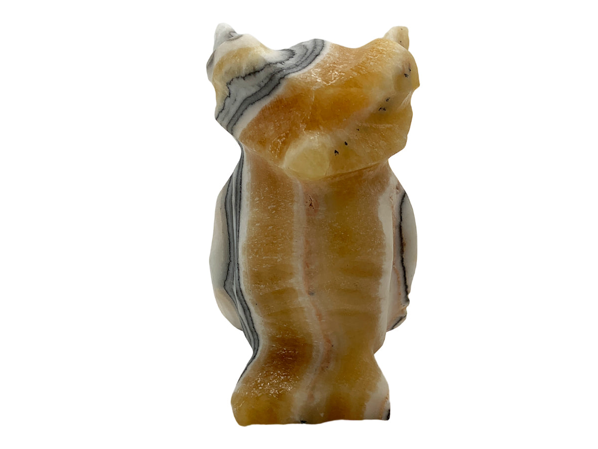 Zebra Calcite Owl