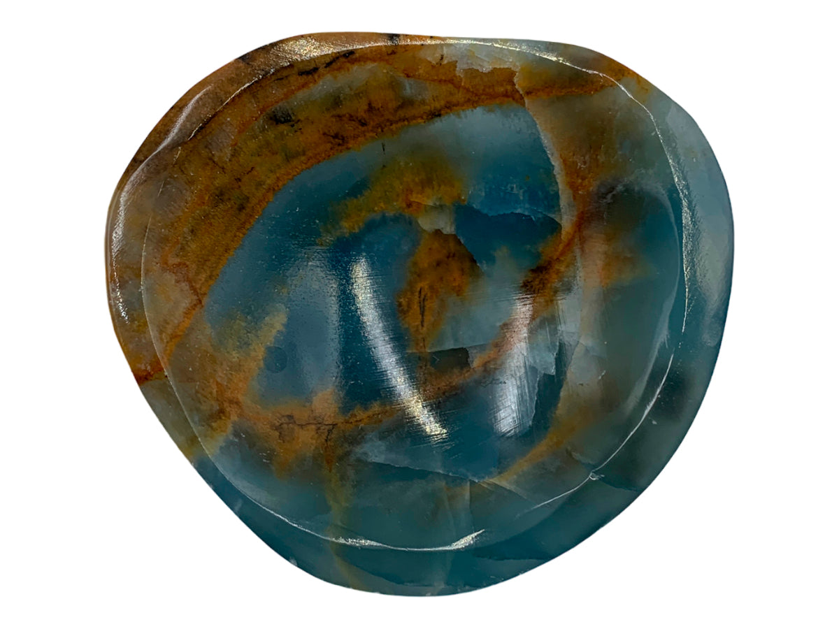 Blue Onyx Irregular Snack Bowl 5-8 Cm