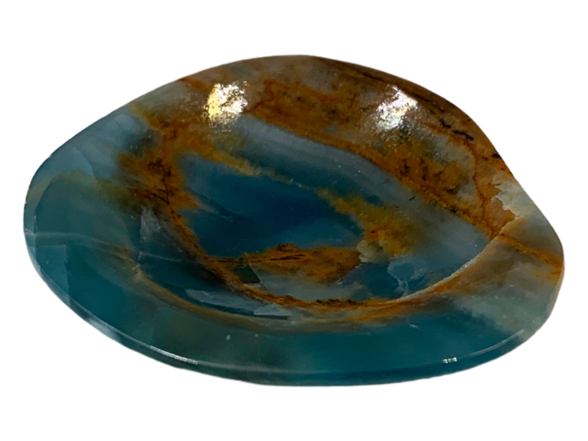 Blue Onyx Irregular Snack Bowl 5-8 Cm