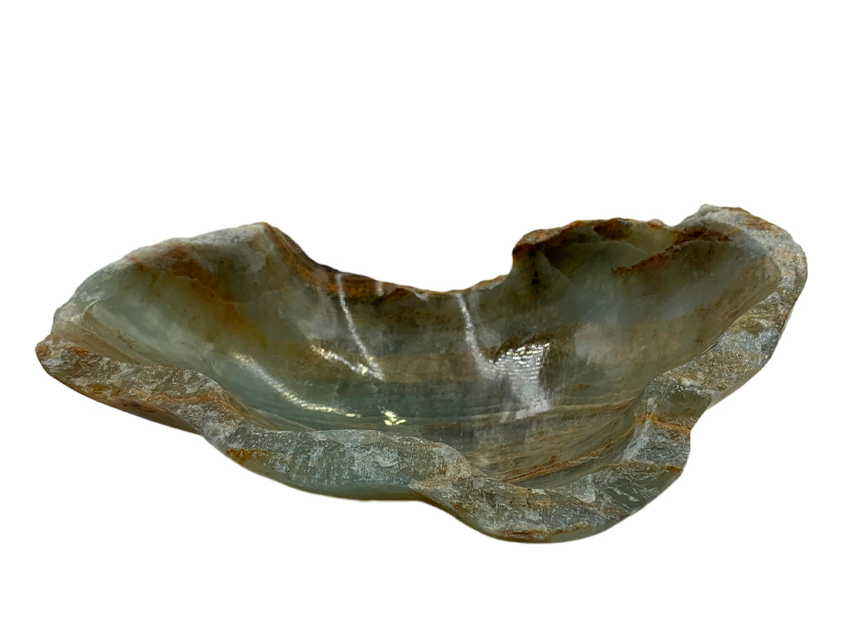 Blue Onyx Irregular Snack Bowl  .021 - .030 M2