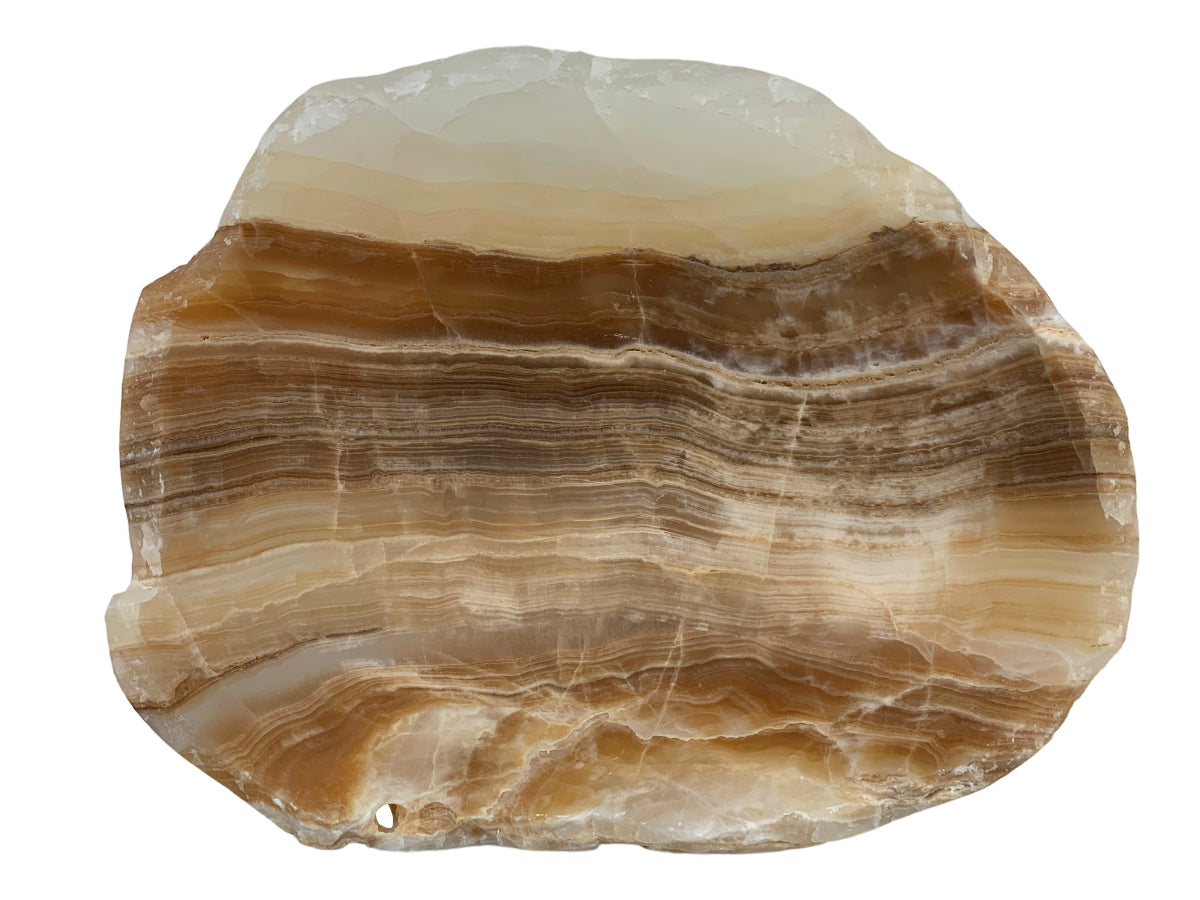 Amber Onyx Bowl 25X20X10 Cm