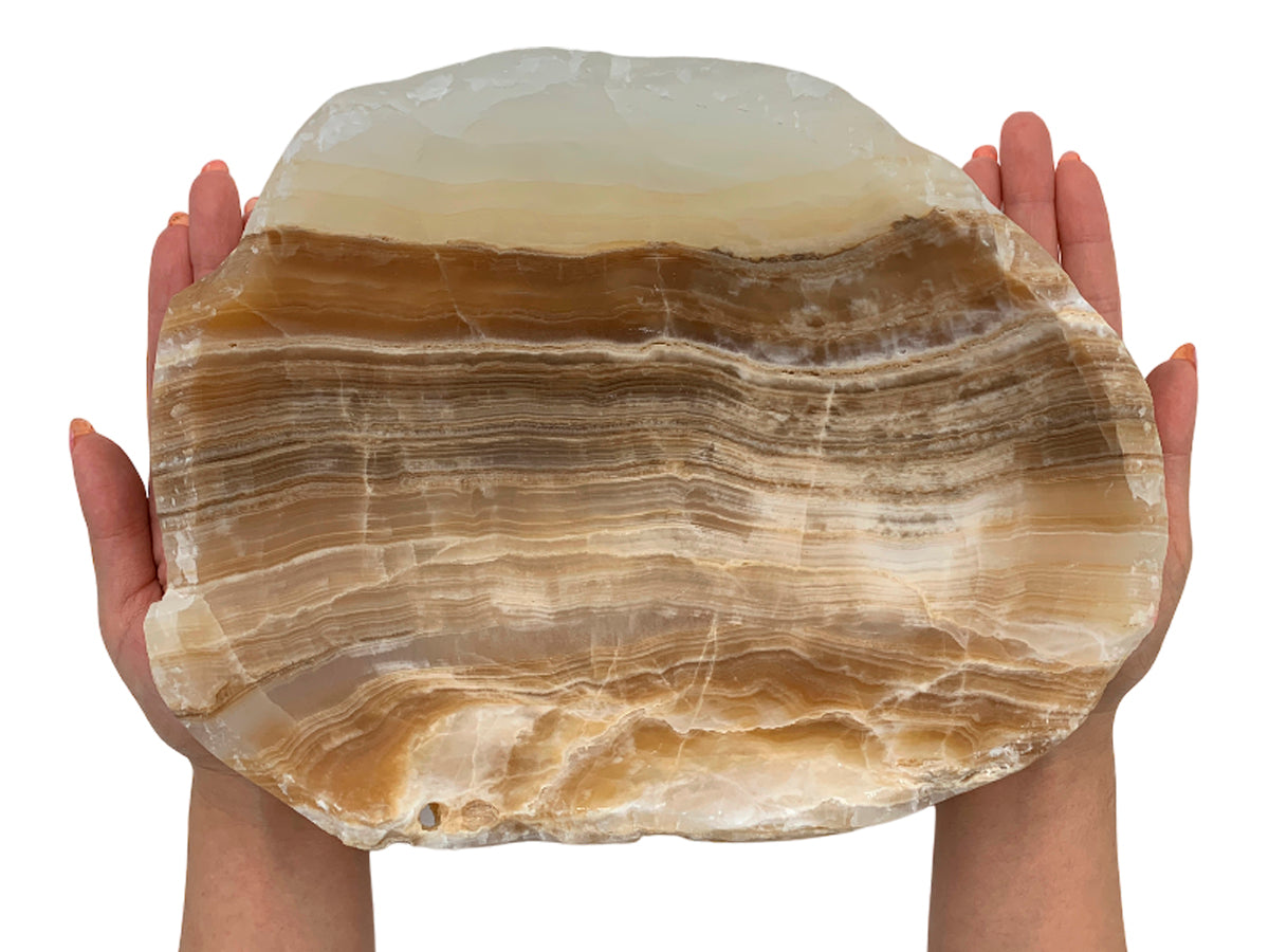 Amber Onyx Bowl 25X20X10 Cm