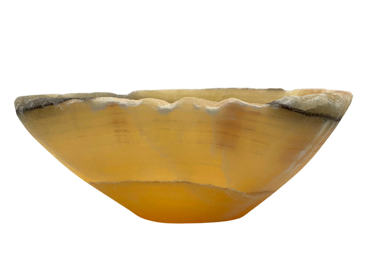 Zebra Onyx Bowl 25X20X10 Cm