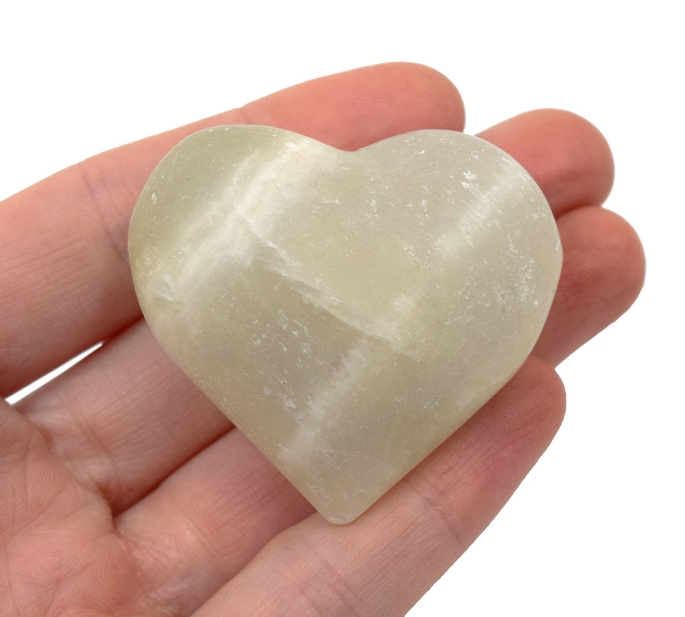 Green Onyx Heart