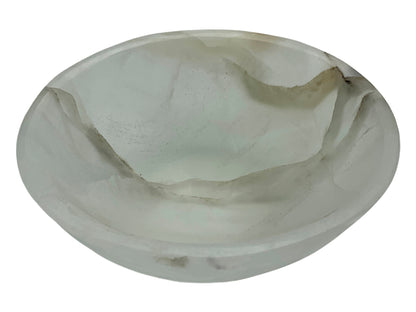 White Onyx Circular Bowl