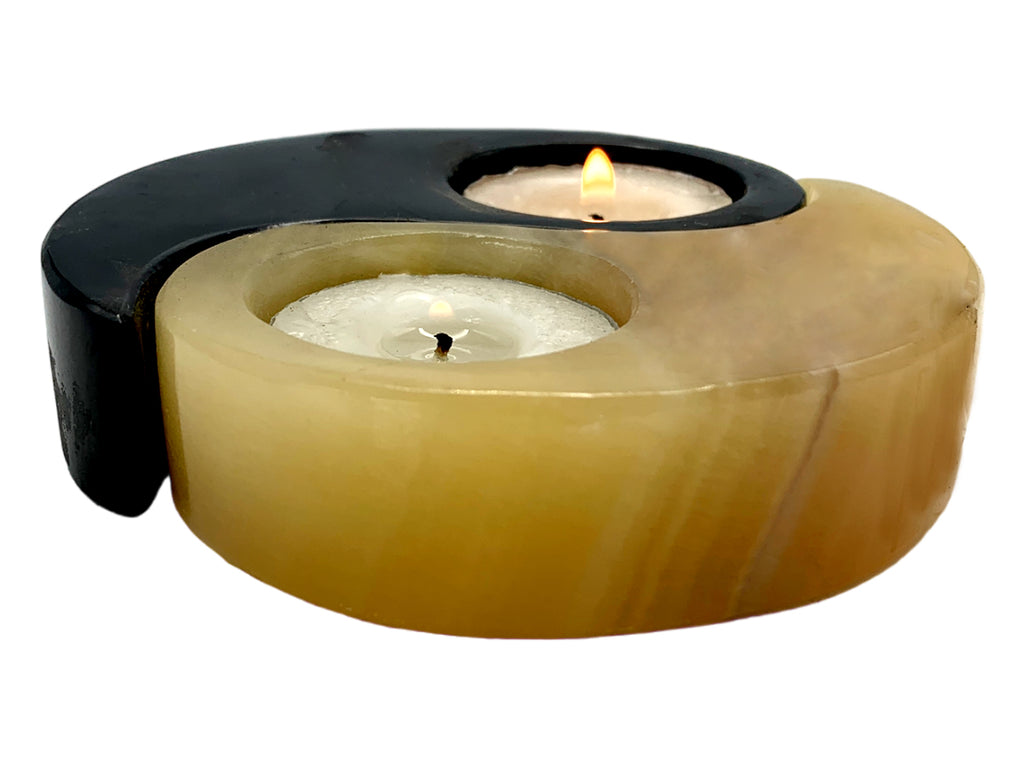 Ying-Yang Candle Holder