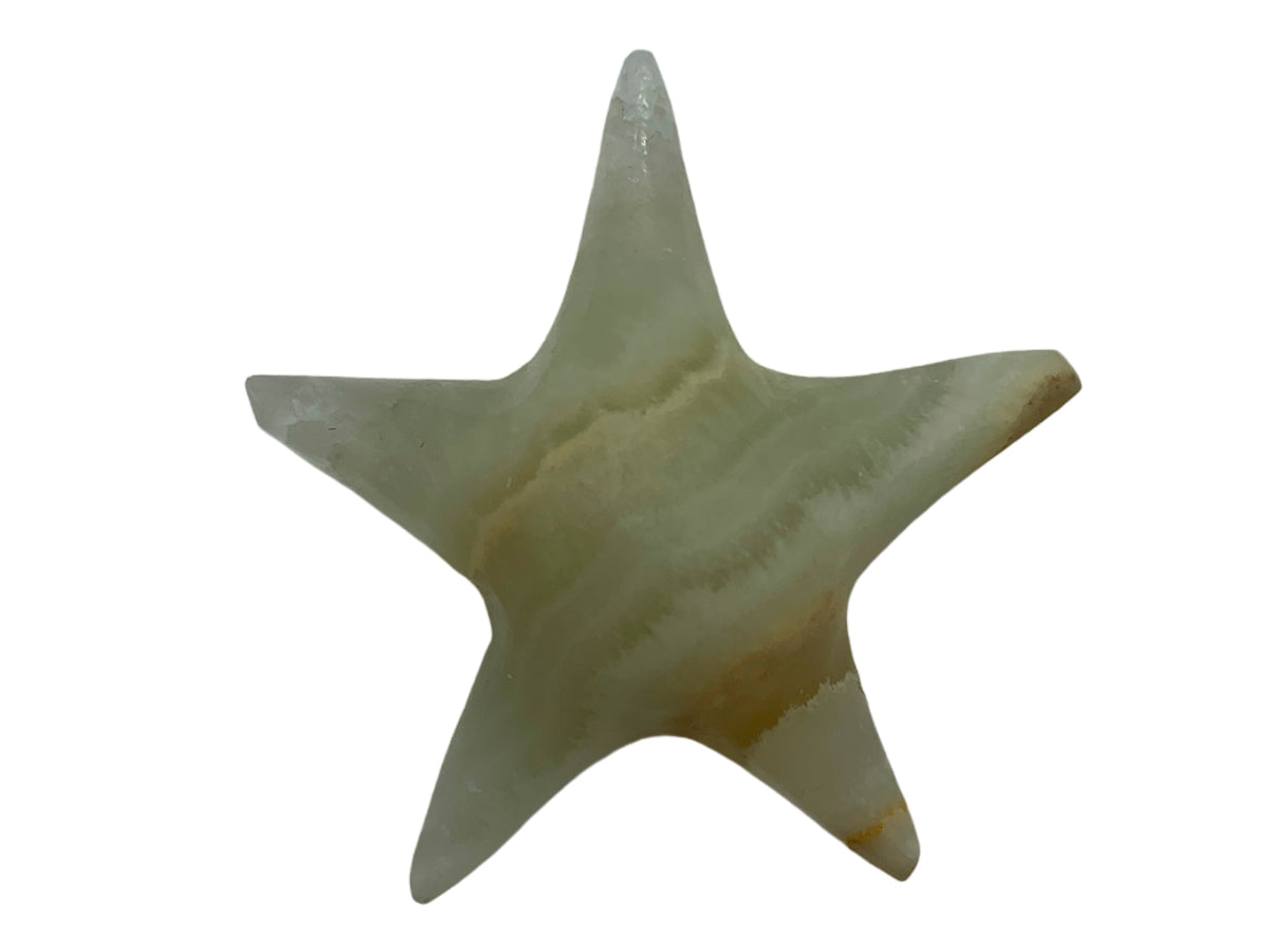 Green Onyx Star Fish