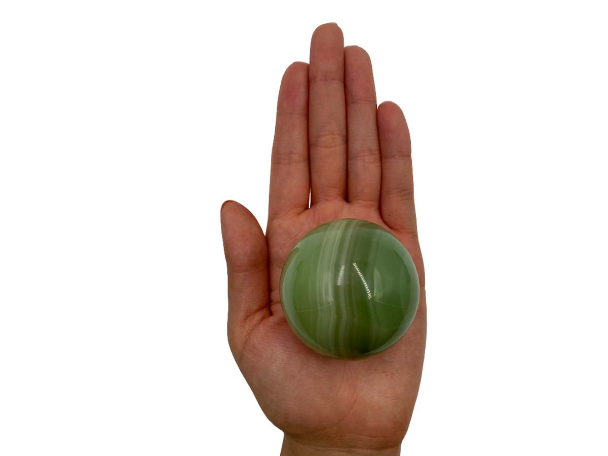 Green Onyx Sphere