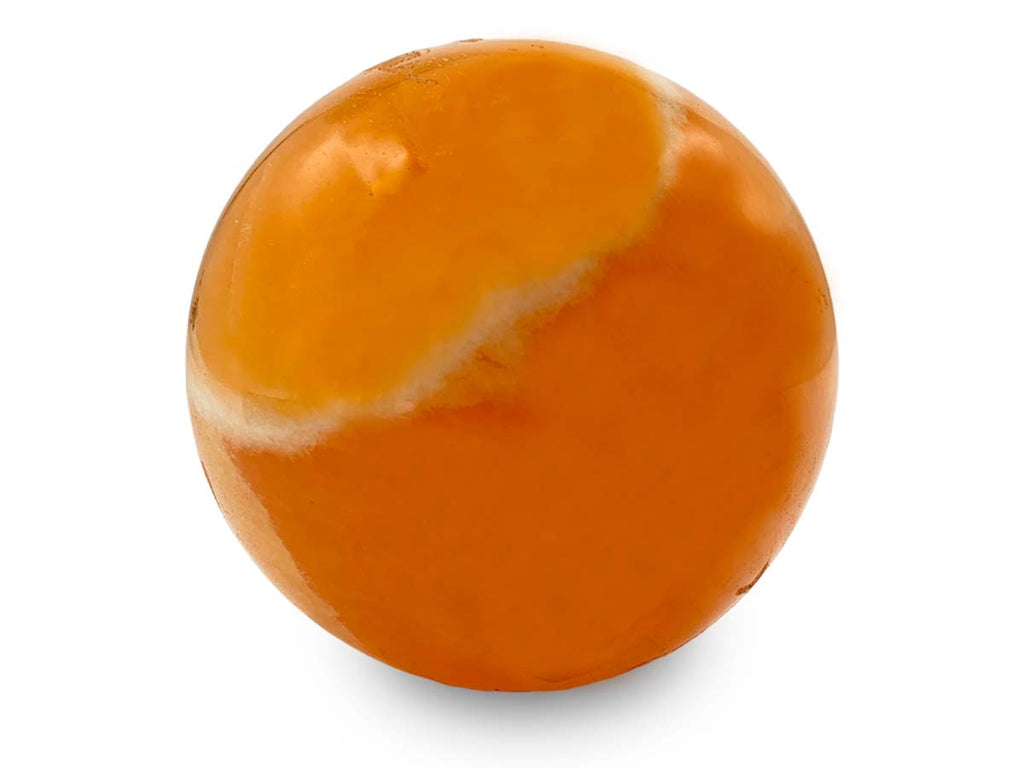 Orange Calcite Sphere