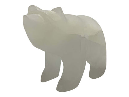 White Onyx Grizzly Bear