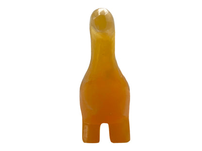 Orange Calcite Apatosaurus